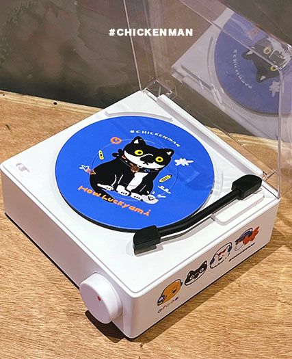 唱片機造型藍牙音響