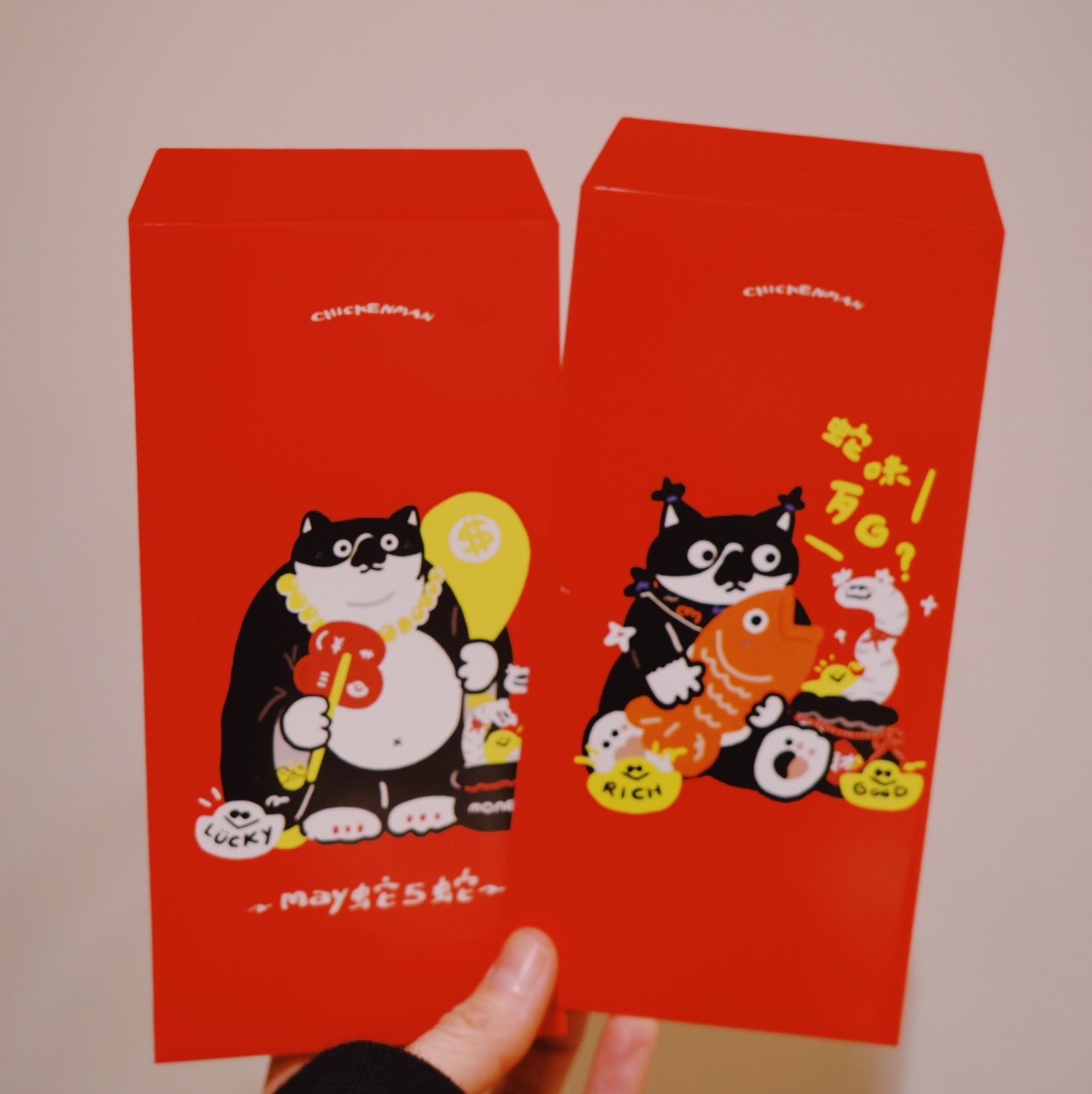 蛇年套組紅包袋（固定兩入）