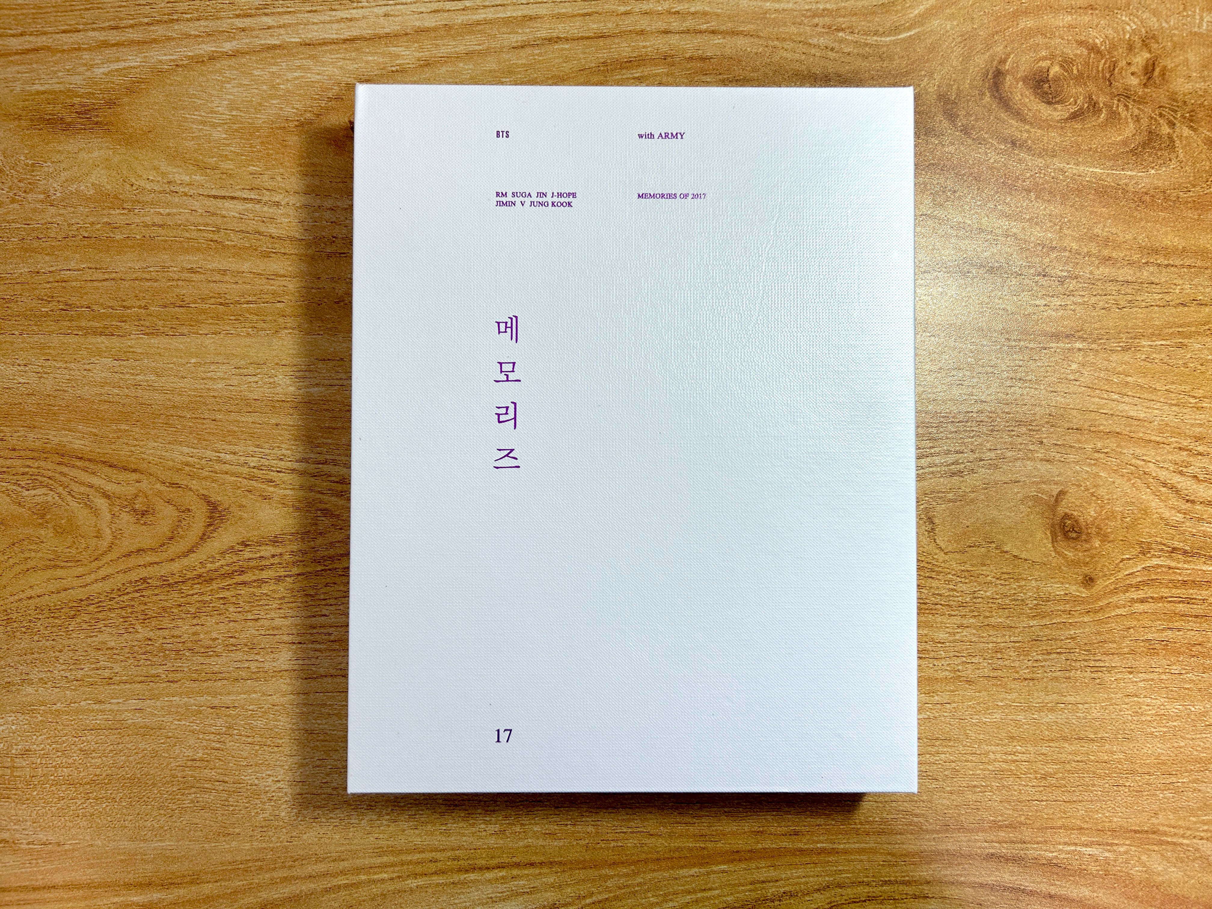 防彈少年團 BTS Memories of 2017 DVD