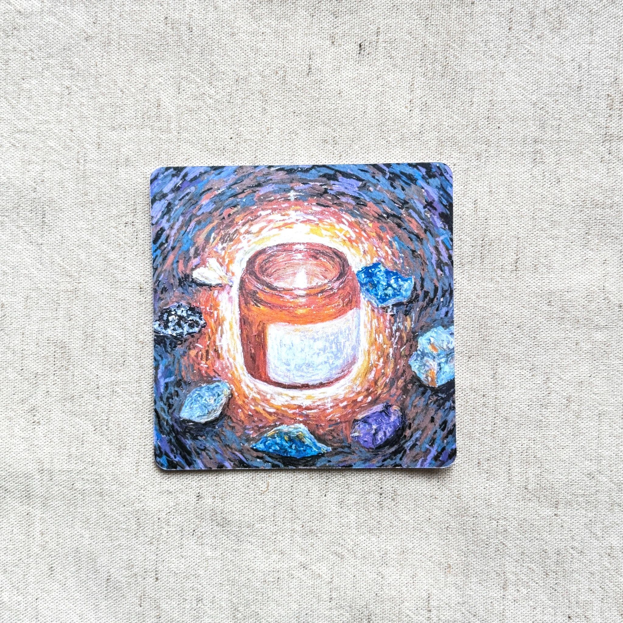 「礦石們的派對」卡片