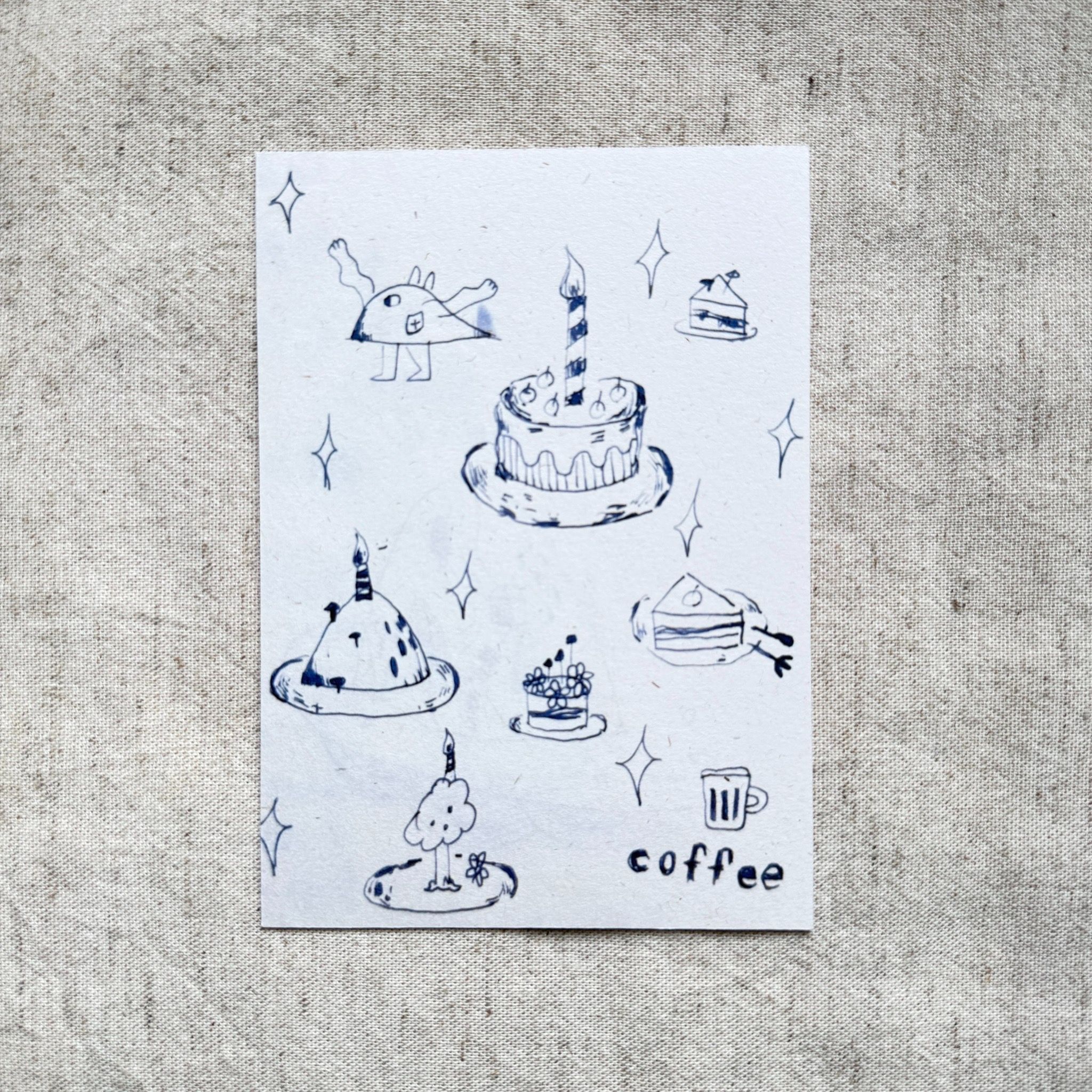 「生日快樂 」明信片