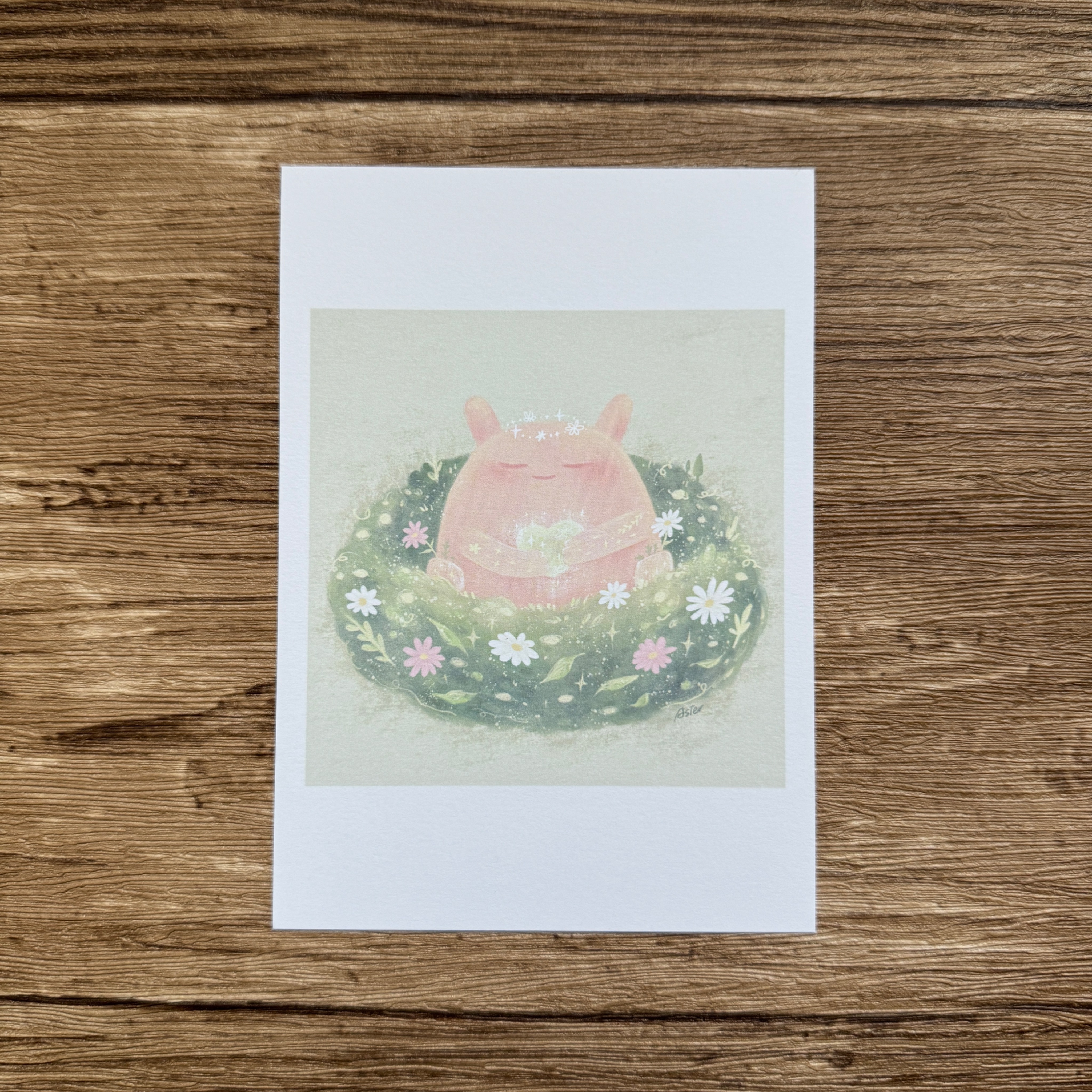 帶著溫柔與愛 五款明信片