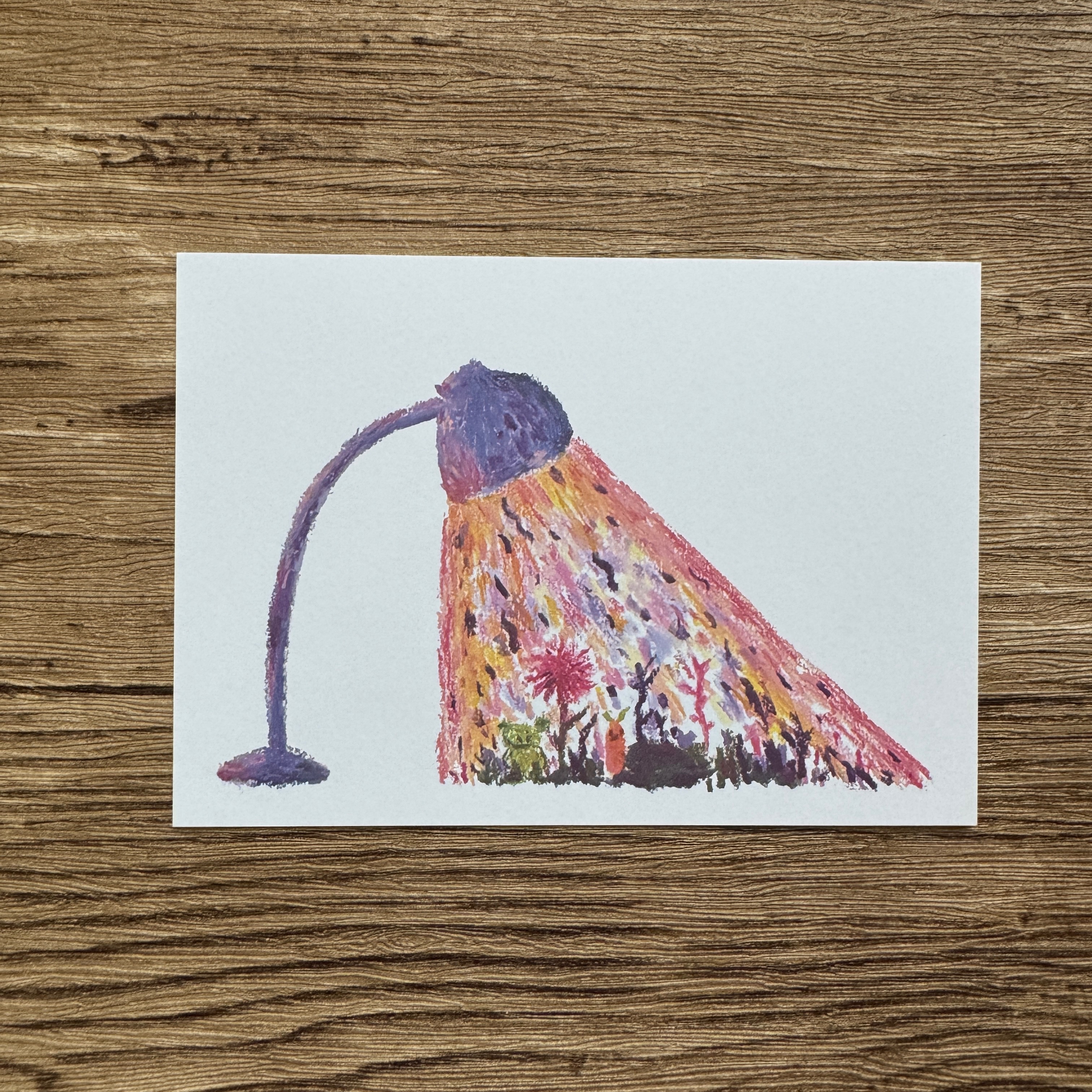 「一盞檯燈」明信片