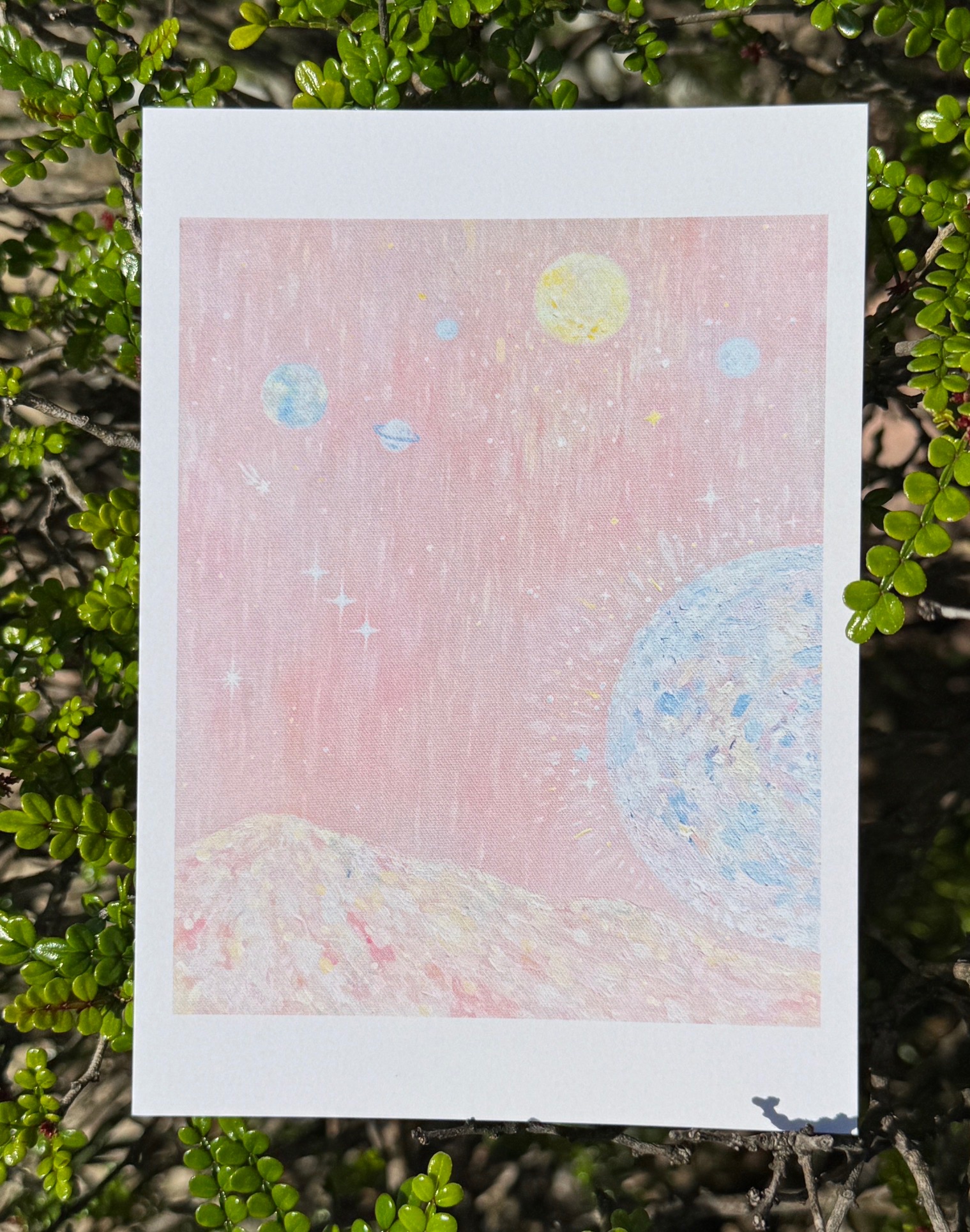 小行星「明信片」