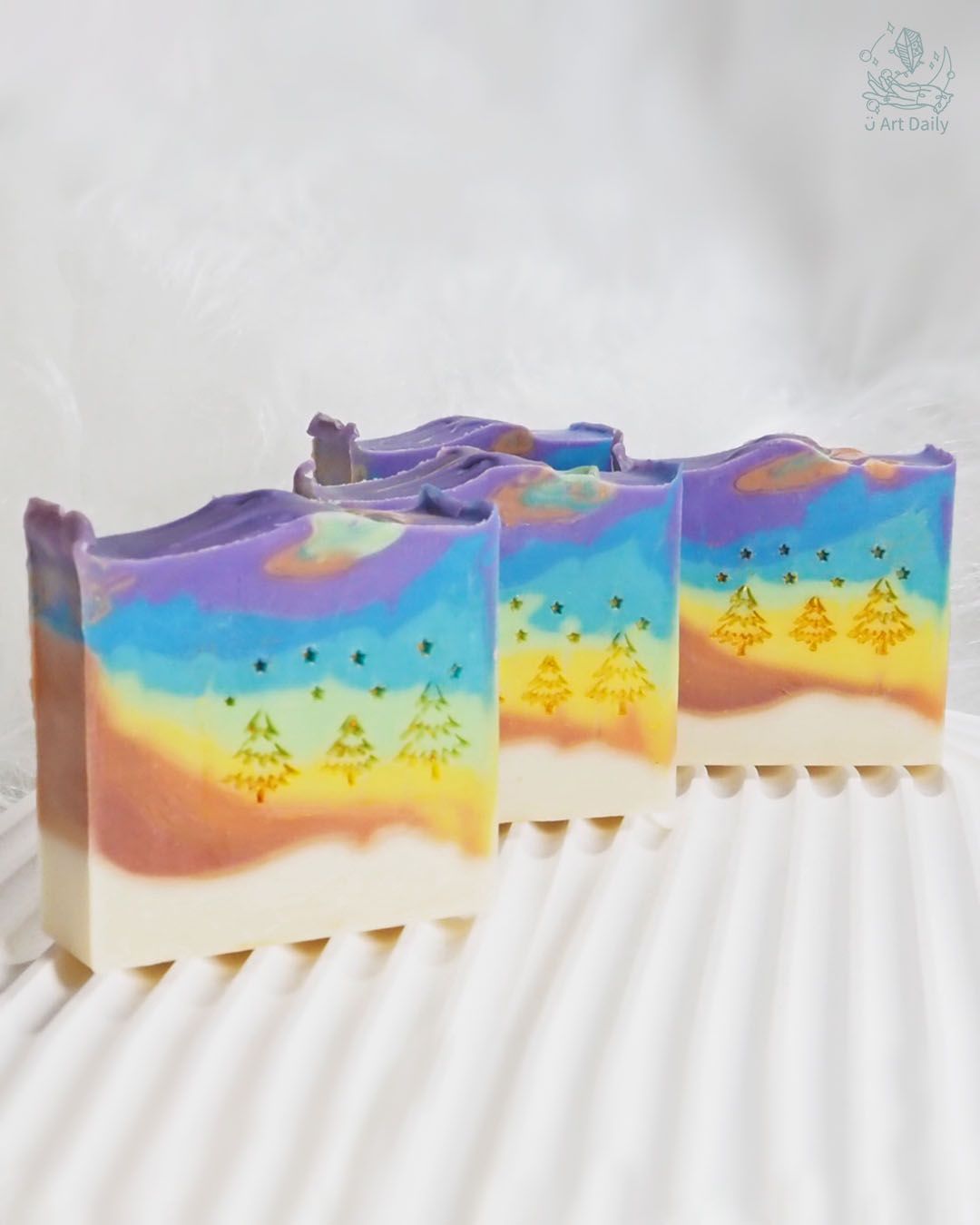 [預購] 彩虹極光皂～向這片彩虹許願吧！