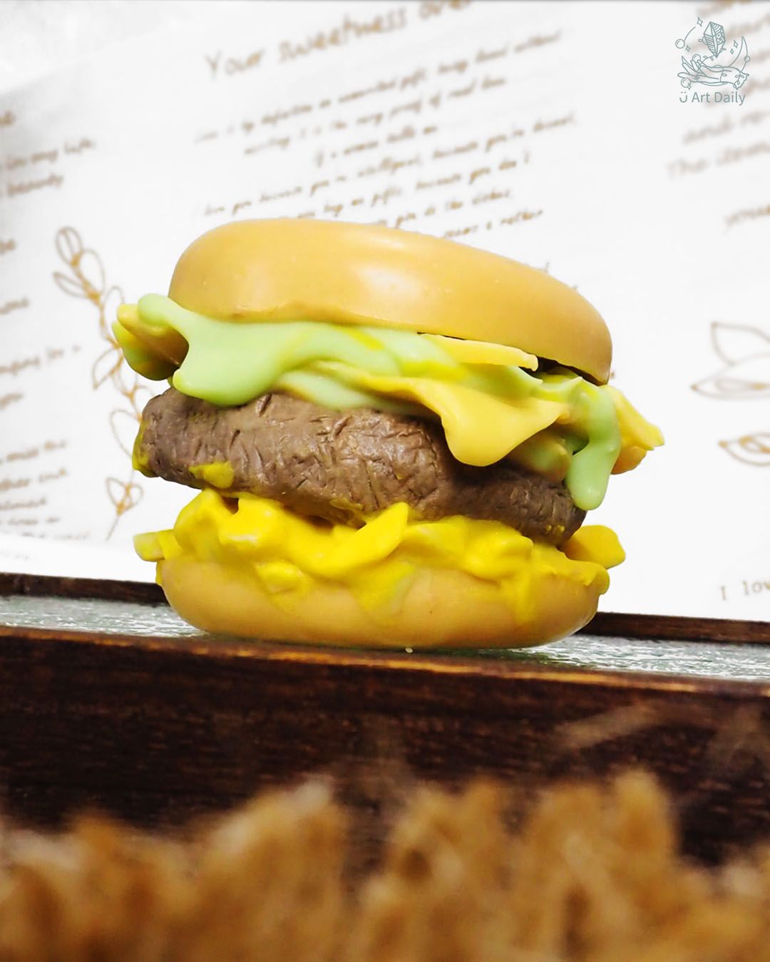 [預購] 冷製皂～大漢堡皂～禁止食用