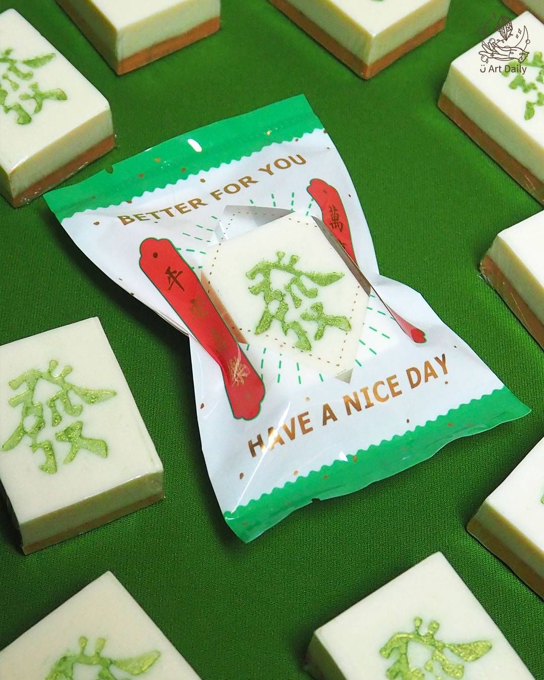 遇水則發～大橘大綠麻將皂