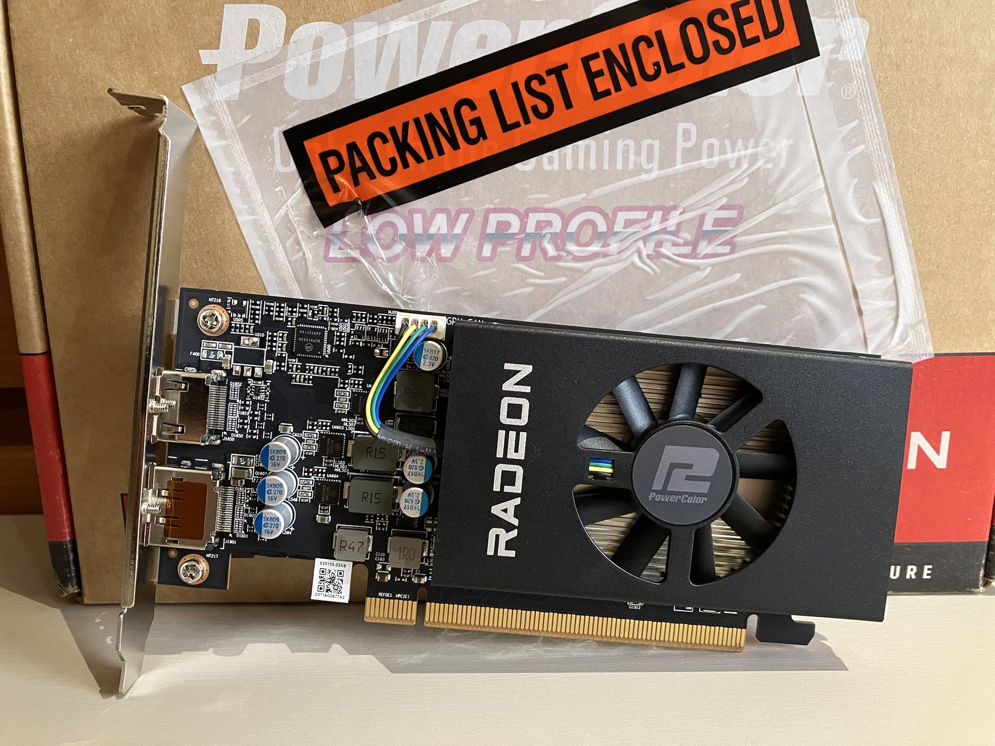 POWERCOLOR AMD RX6400 LP
