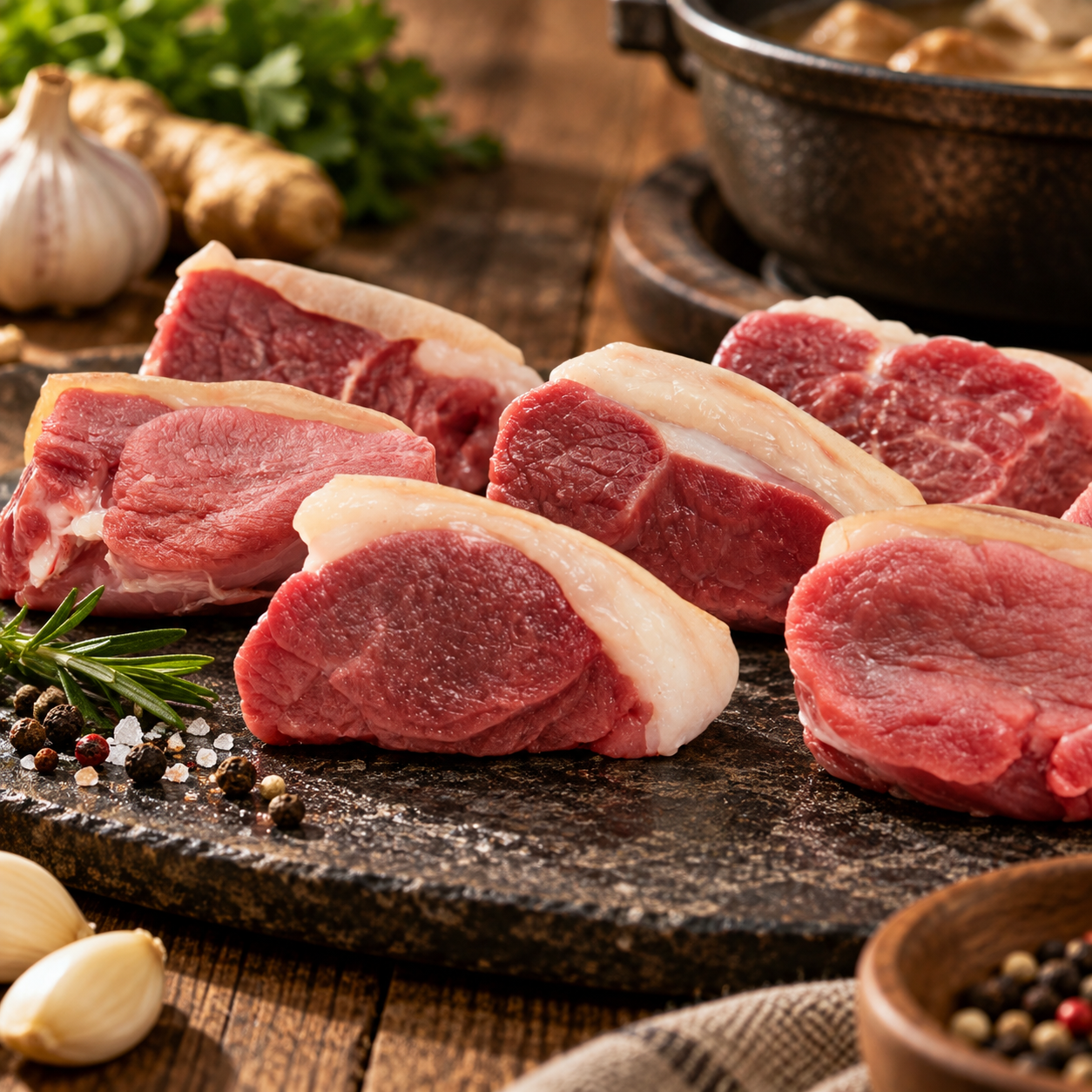 帶皮羊肉