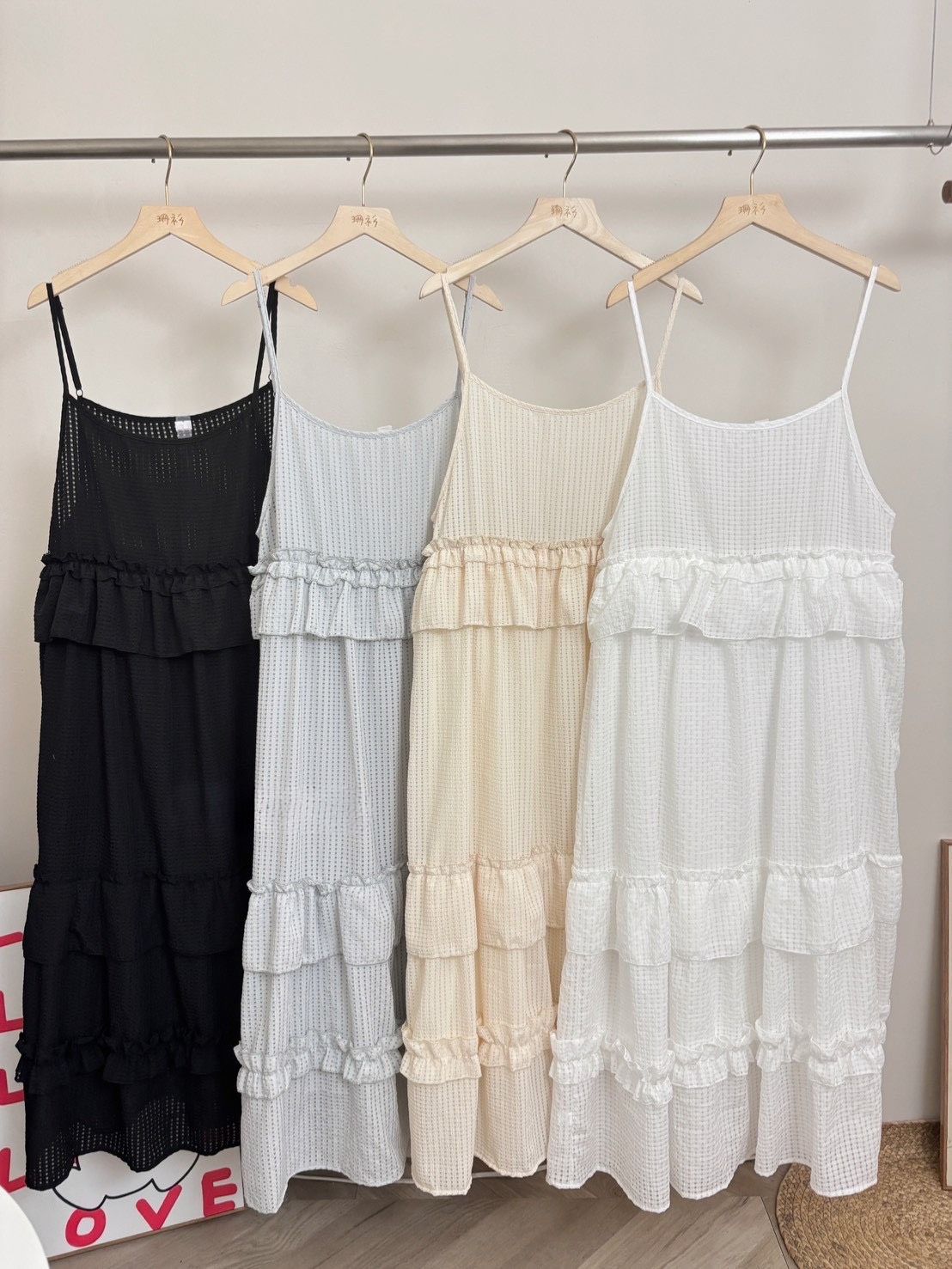 千層小蛋糕洋裝（共四色）✨