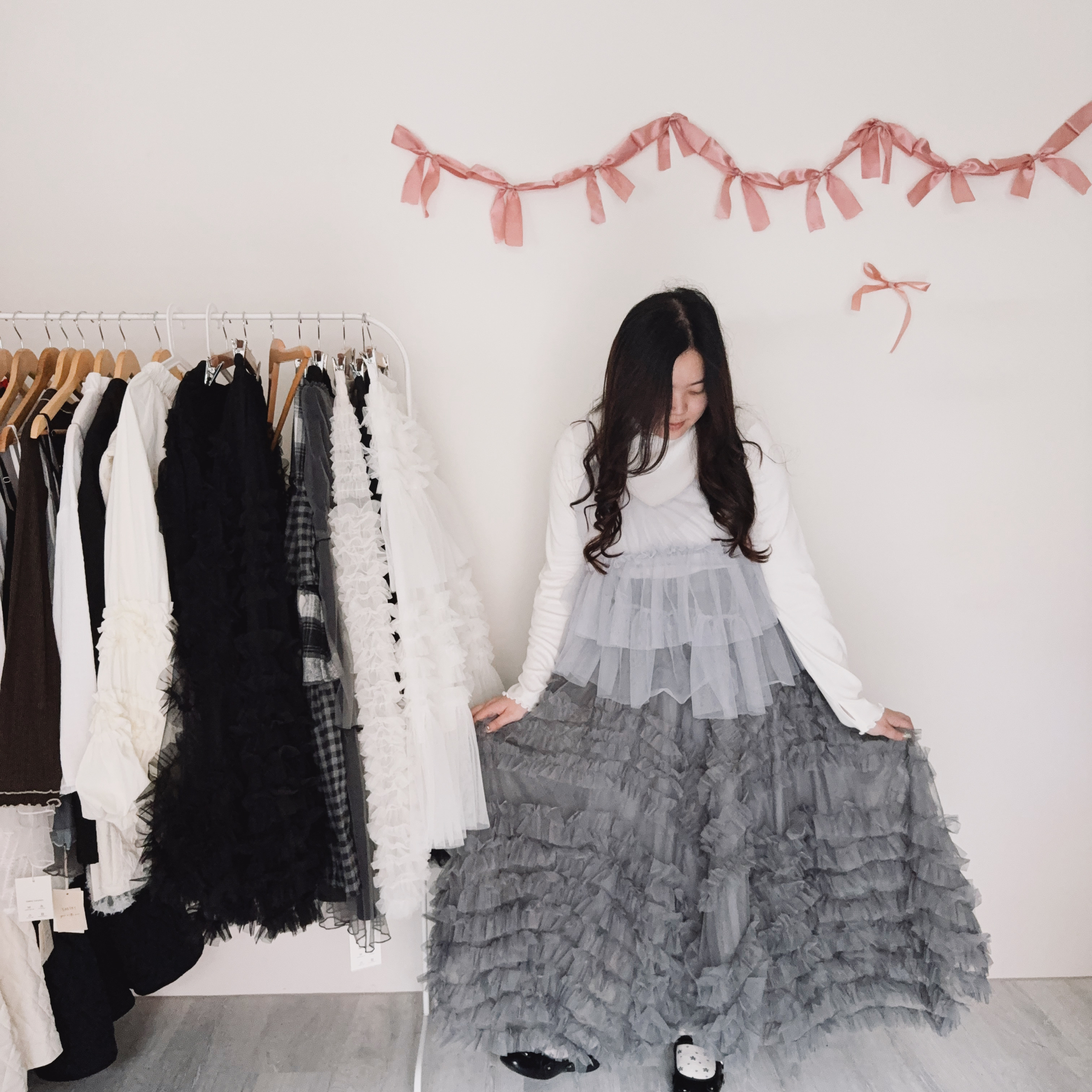 致愛麗絲重工紗裙（共五色）