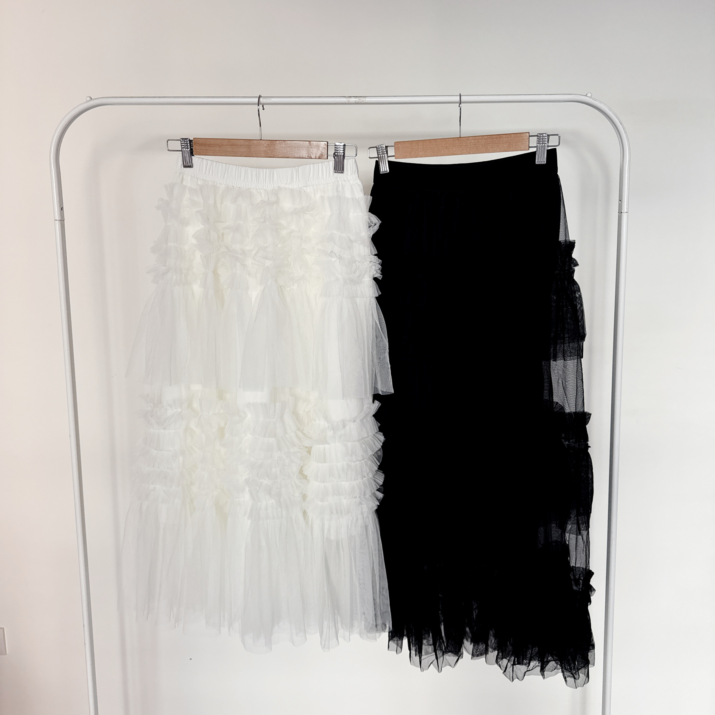 雙層紗裙（共兩色）