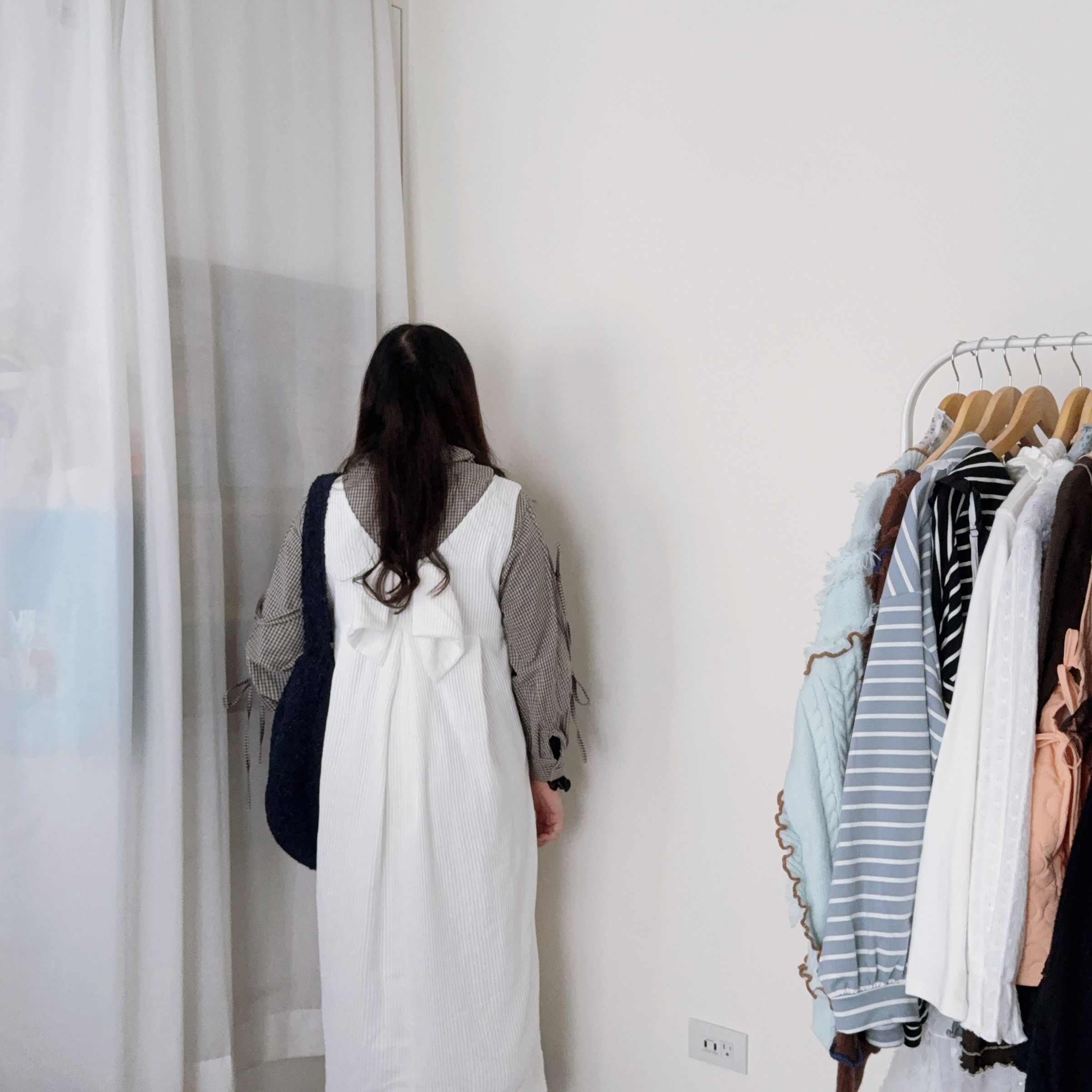 設計款後蝴蝶結🎀背心裙