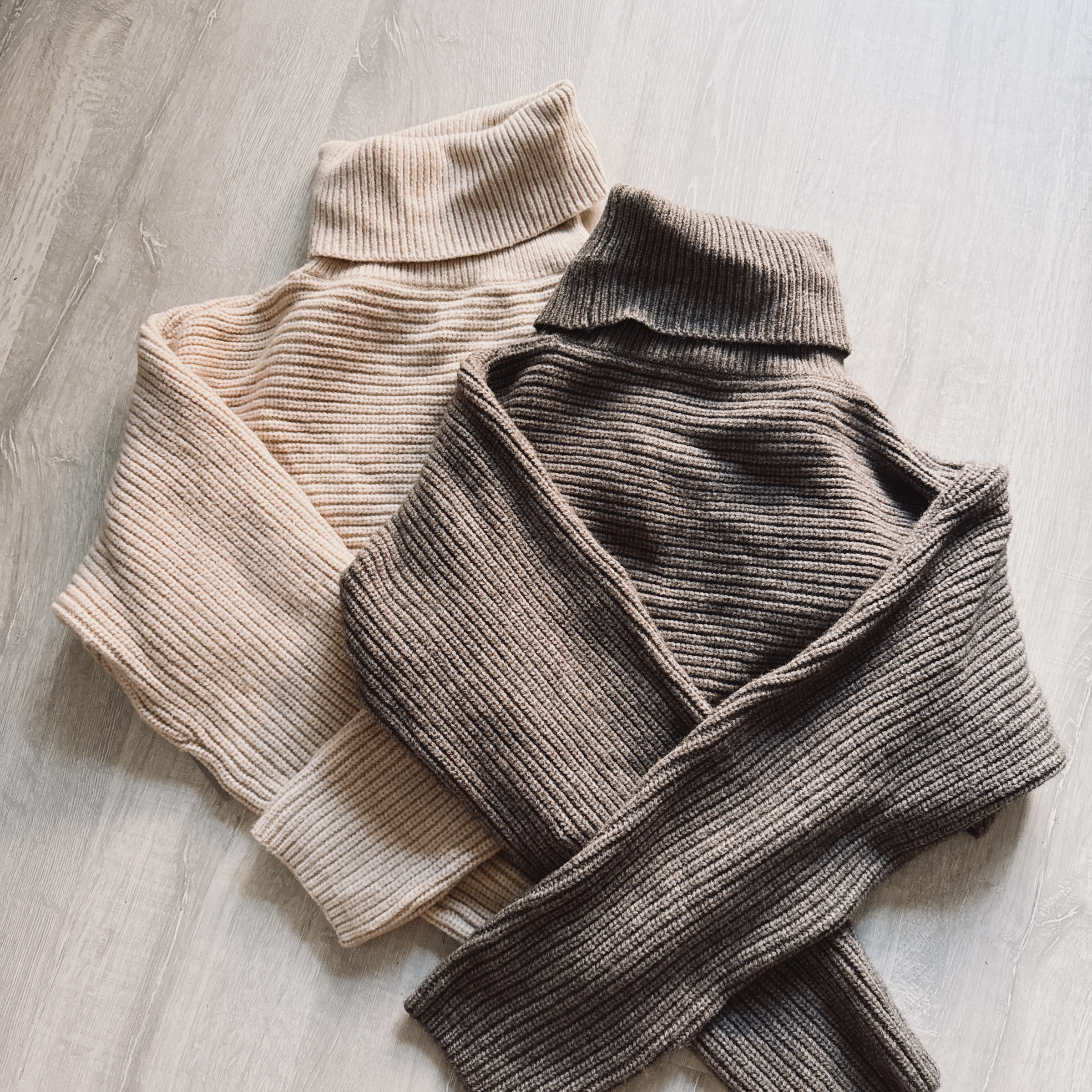 🇯🇵冬日針織高領交叉上衣（共兩色）