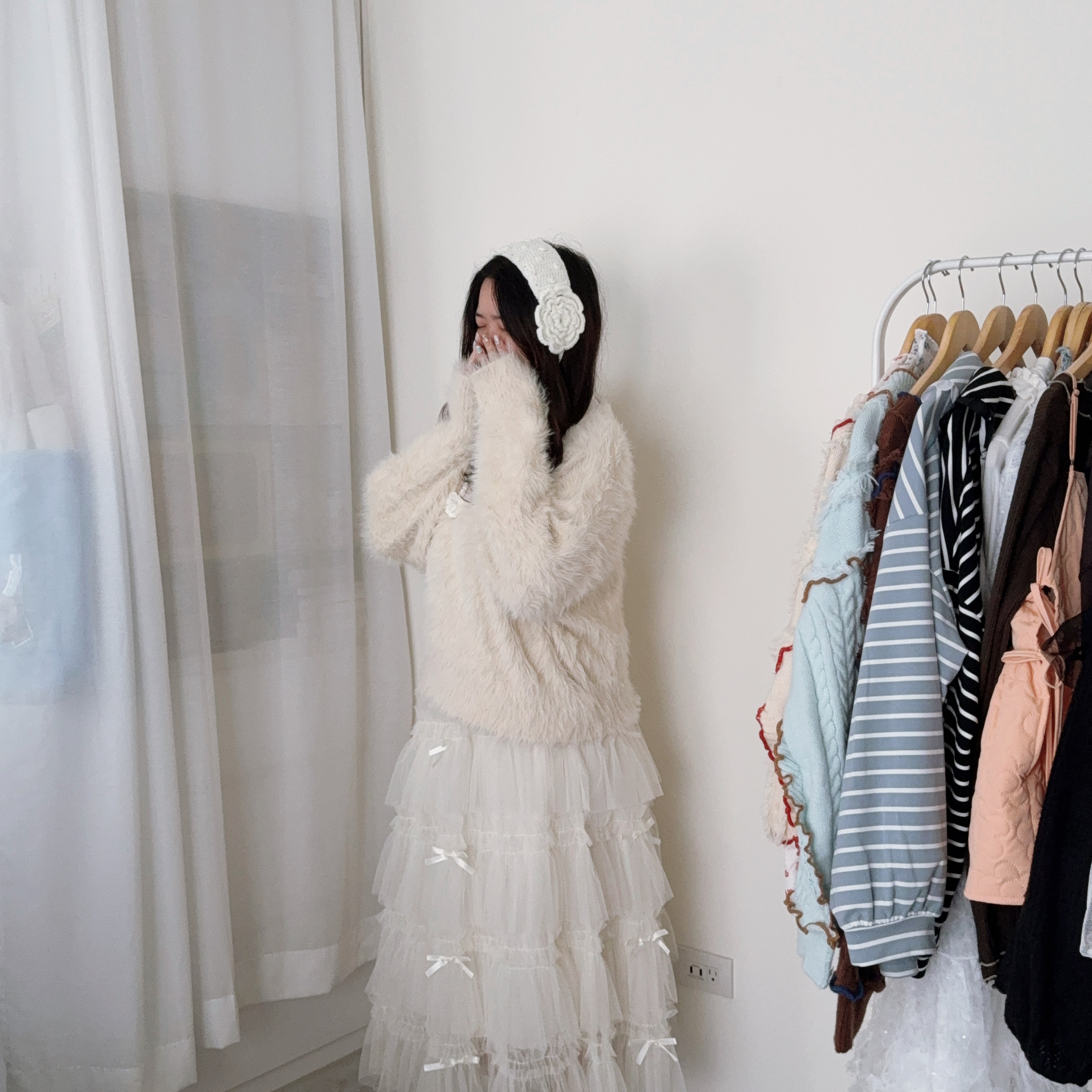 🇯🇵親膚毛毛上衣