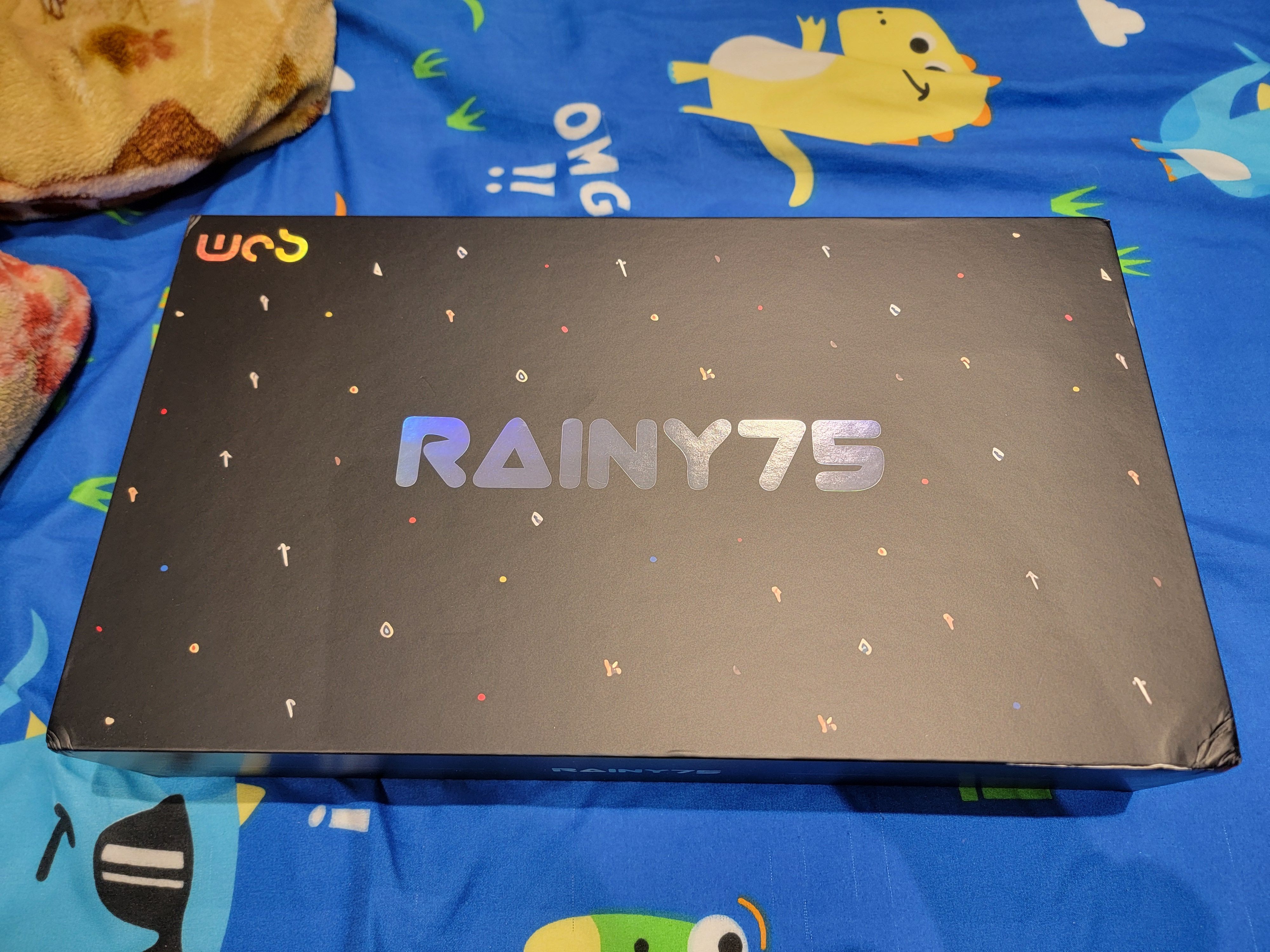 Rainy75陽極銀 RGB版本 （紫薇軸）