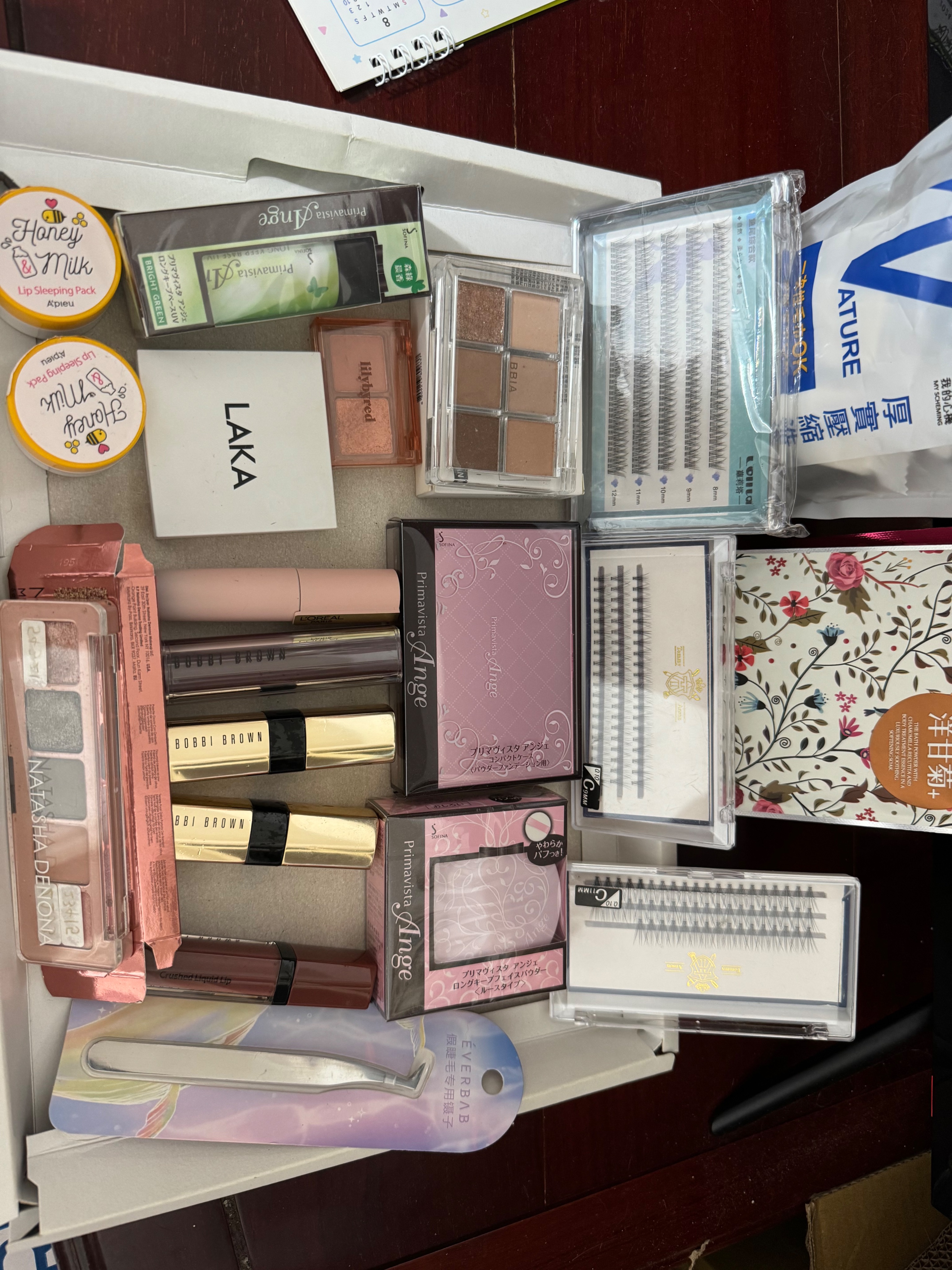 二手 彩妝 唇膏 唇釉 眼影盤 腮紅 隔離乳 散粉出清