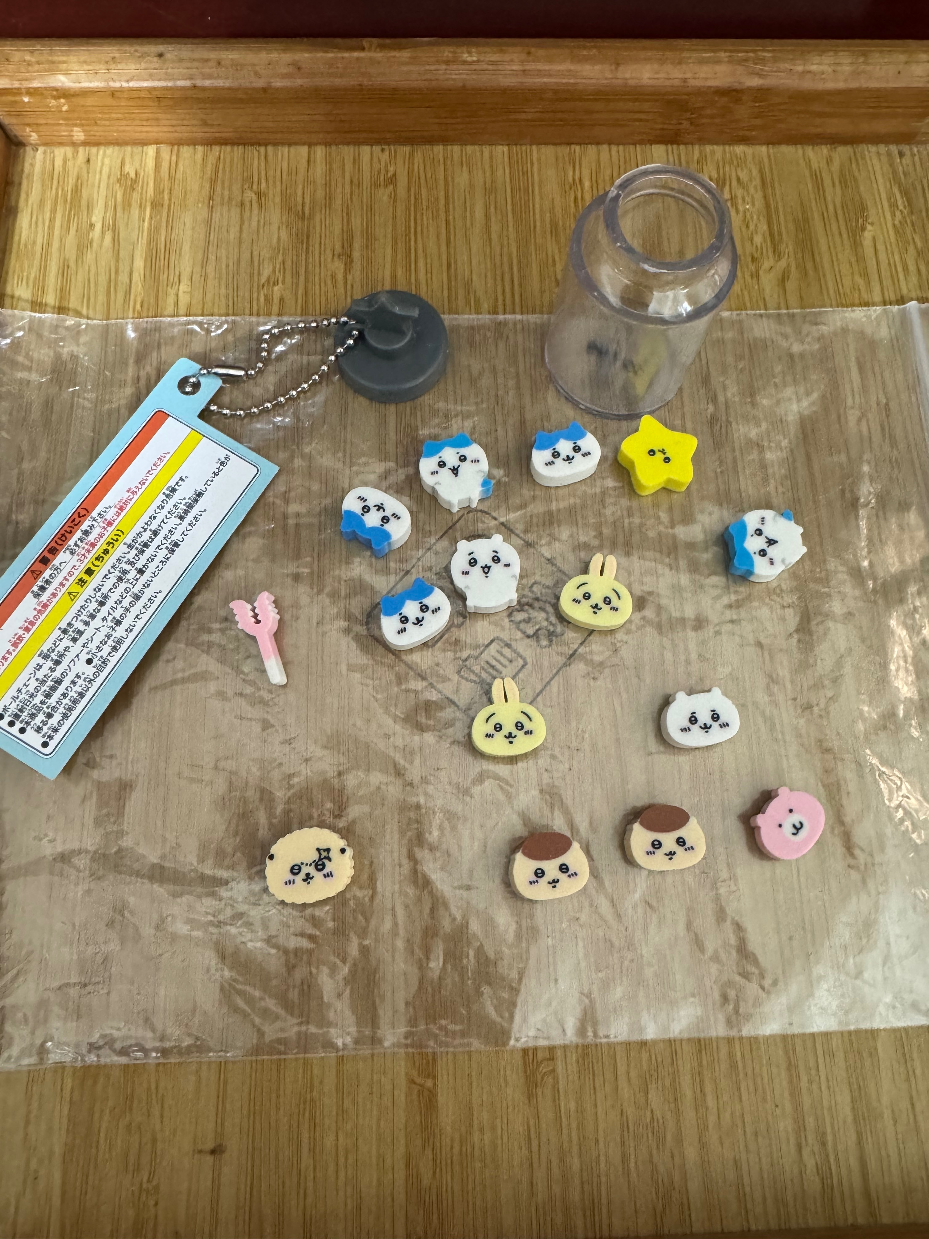 全新 吉伊卡哇 造型橡皮擦 小鼻嘎