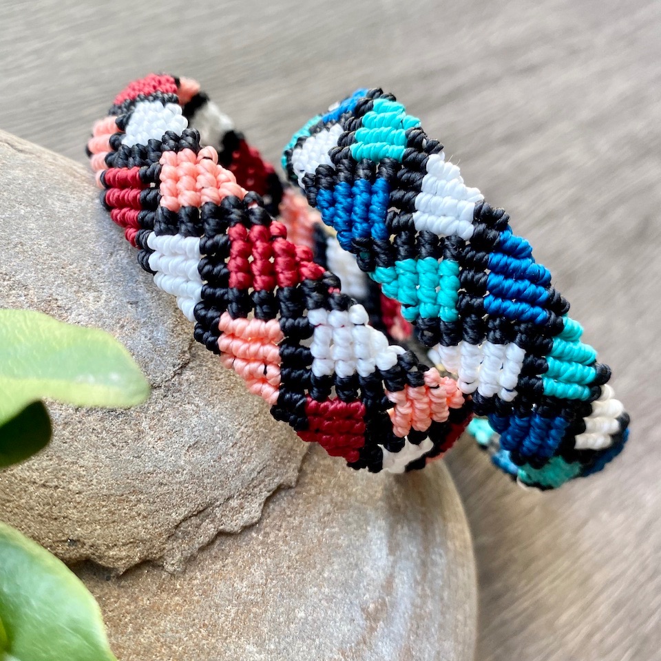 手工飾品 | 蠟線衝浪手環腳環 - SS1524