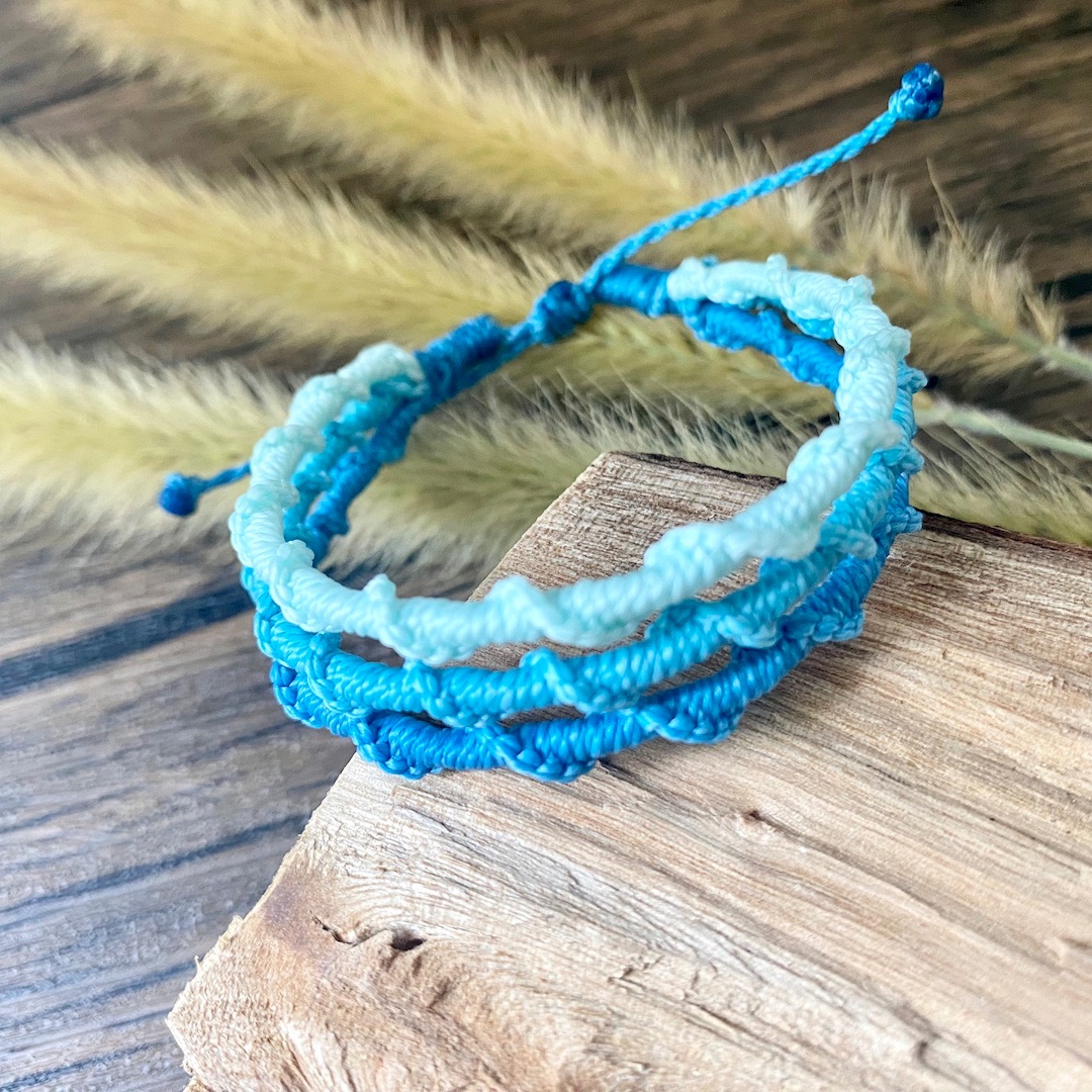 手工飾品 | 蠟線衝浪手環腳環 - SS3125