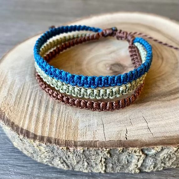 手工飾品 | 蠟線衝浪手環腳環 - SS3457