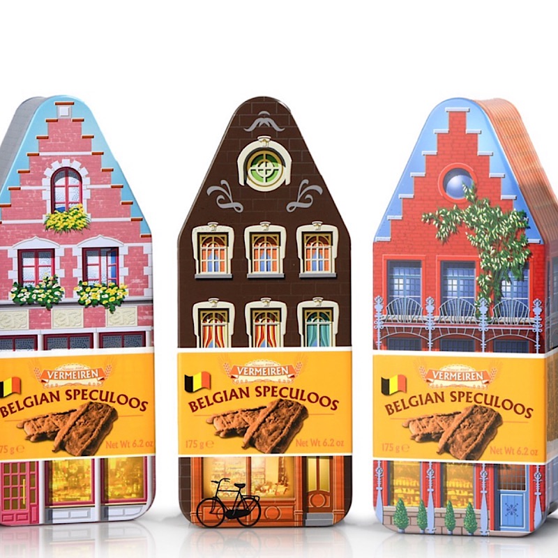 比利時Vermeiren童話小屋焦糖餅-禮盒175g