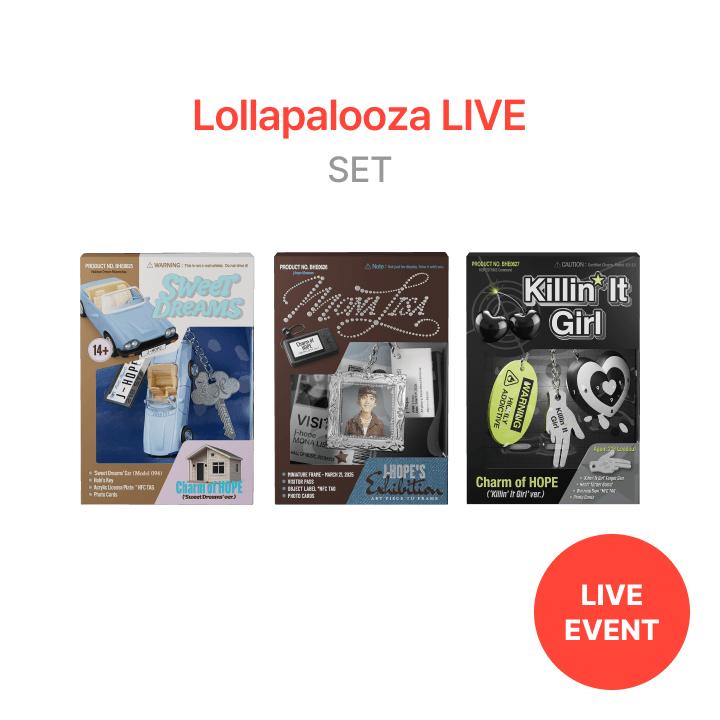 [Lollapalooza LIVE] ’Charm of HOPE’尾款
