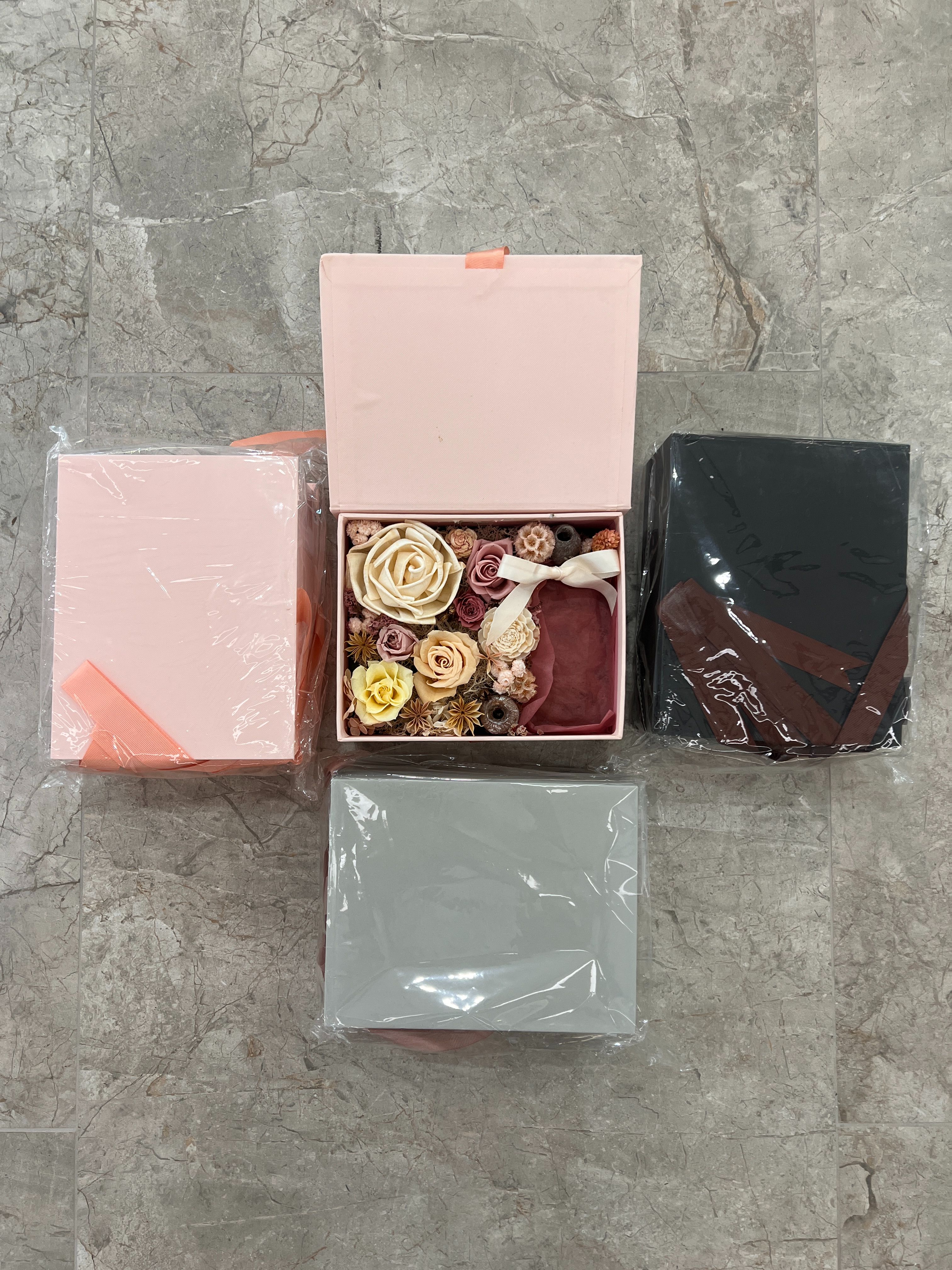 掀蓋方形禮物盒