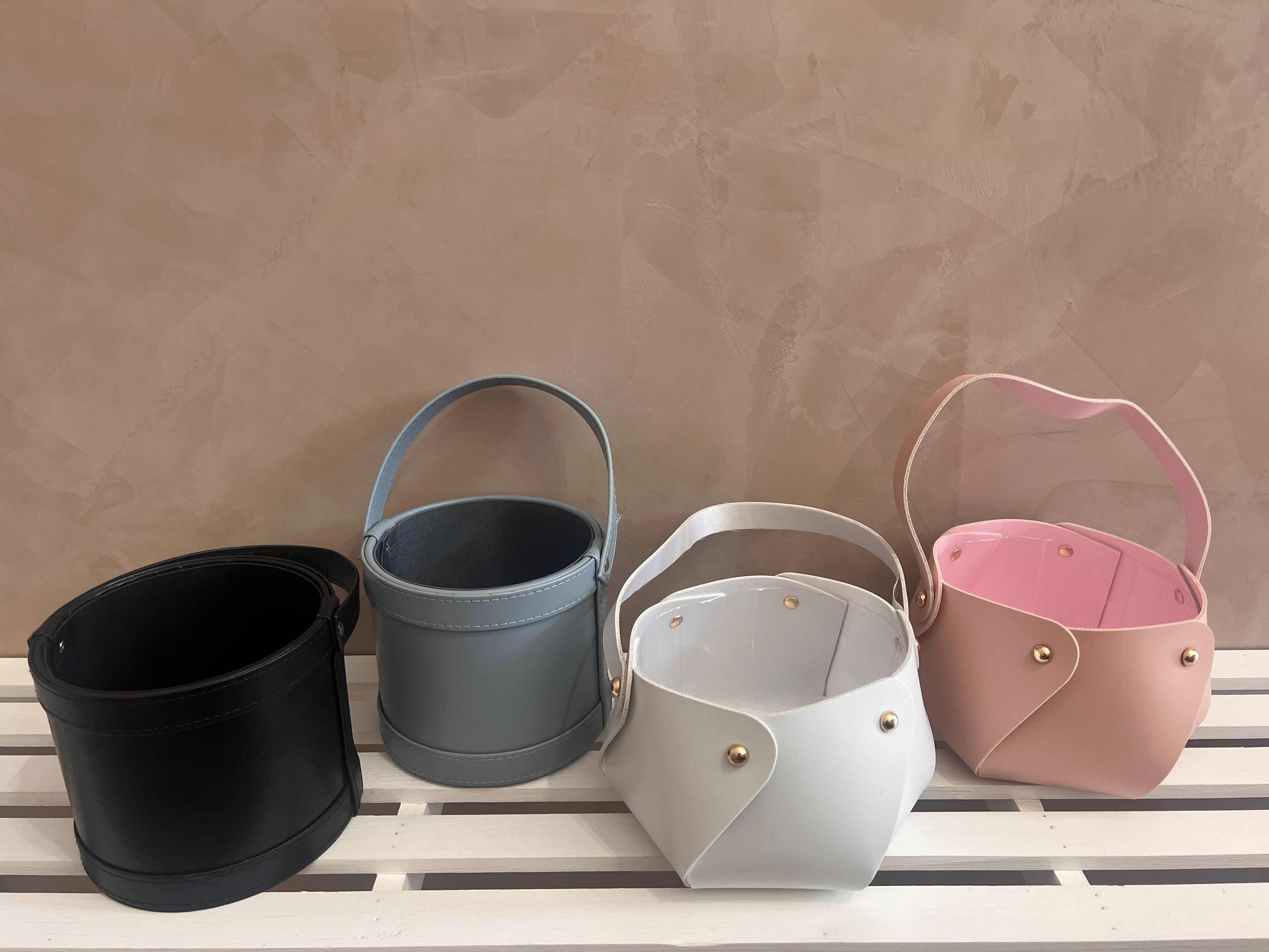 皮革小桶