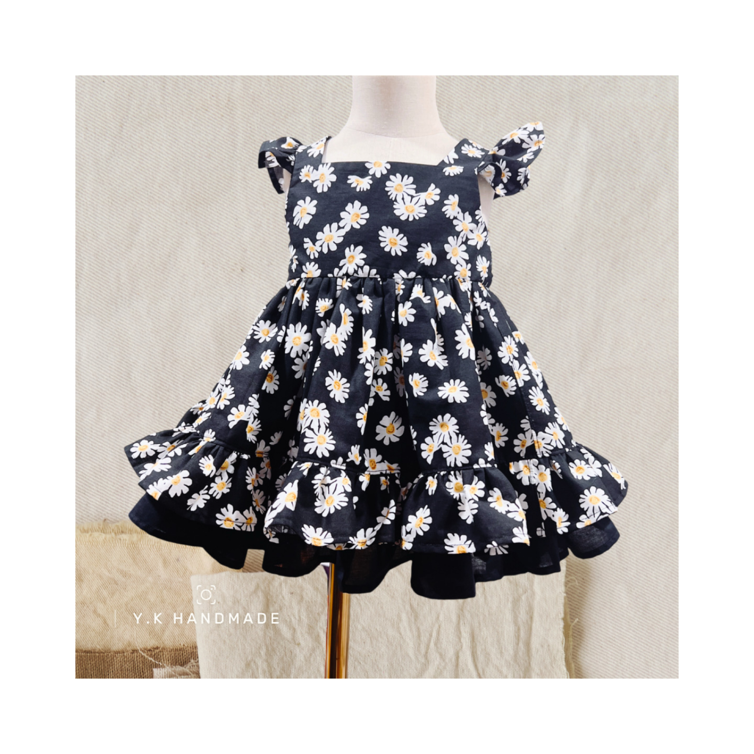 飛袖雙層洋X雛菊