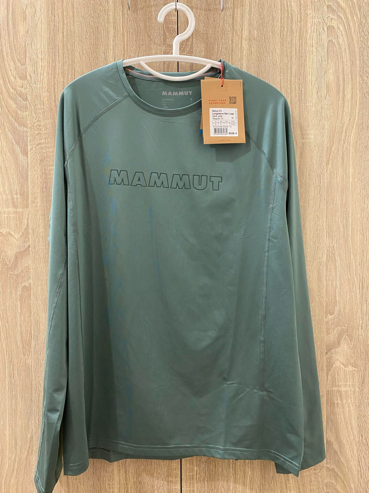 （全新）Mammut Selun FL Longsleeve Logo