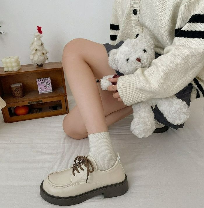 復古英倫小皮鞋