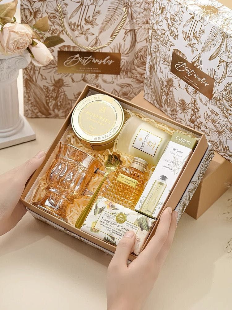 簡約歐式手提禮盒