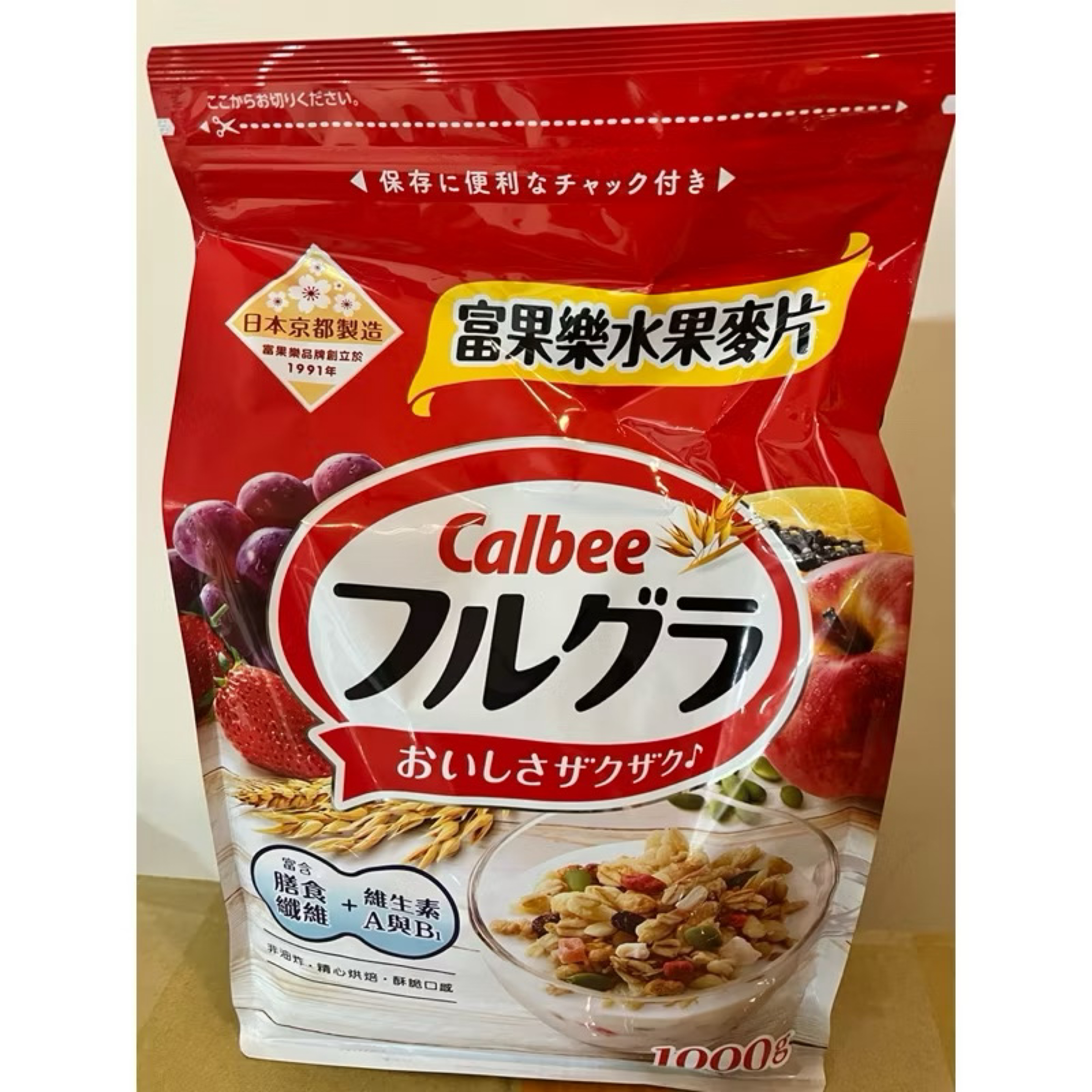 卡樂比 富果樂水果早餐麥片 1 公斤