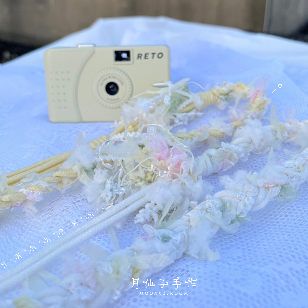 現貨手作【日系混繩手機掛繩】 仙女掛繩 特殊掛繩 客製化掛繩 可調式手機掛繩 日系編織掛繩 夢幻流蘇掛繩