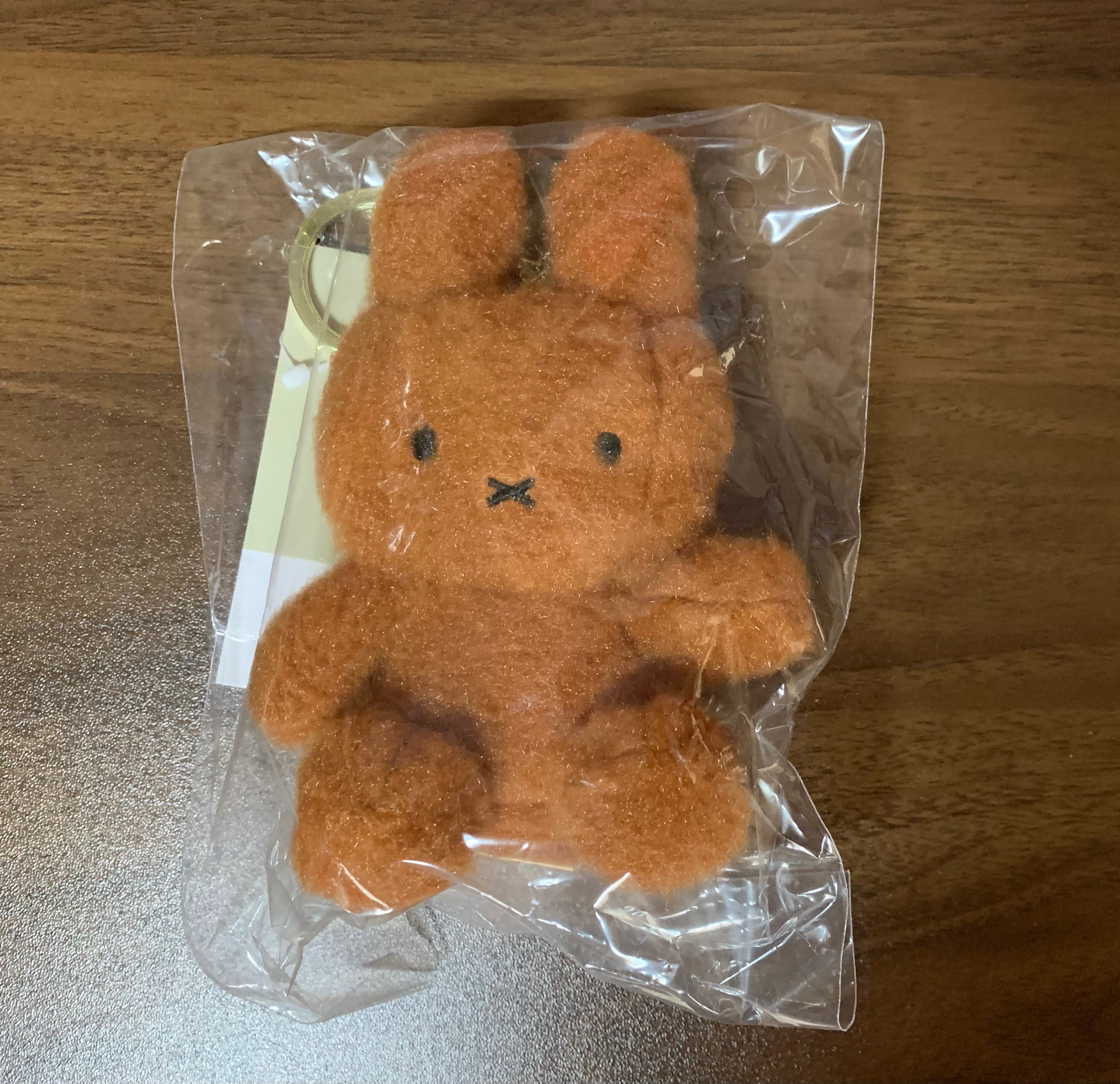 10cm 韓版 米菲鑰匙圈玩偶 棕色