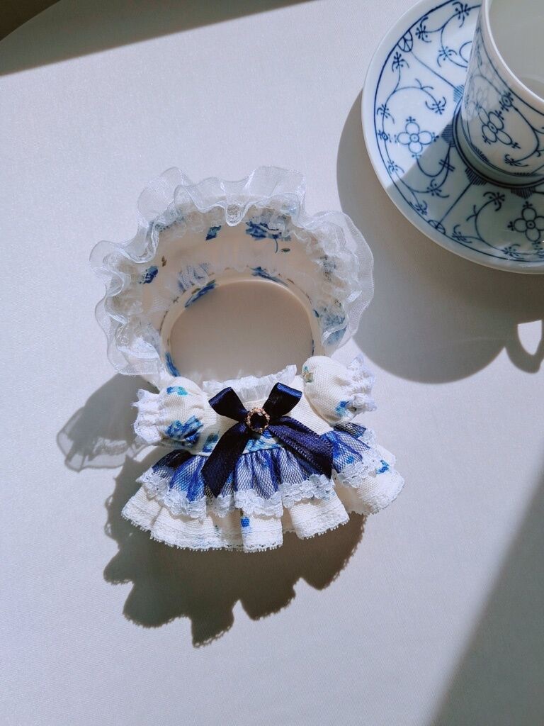 10cm 韓國手作honeybee Blooming Blue Rose