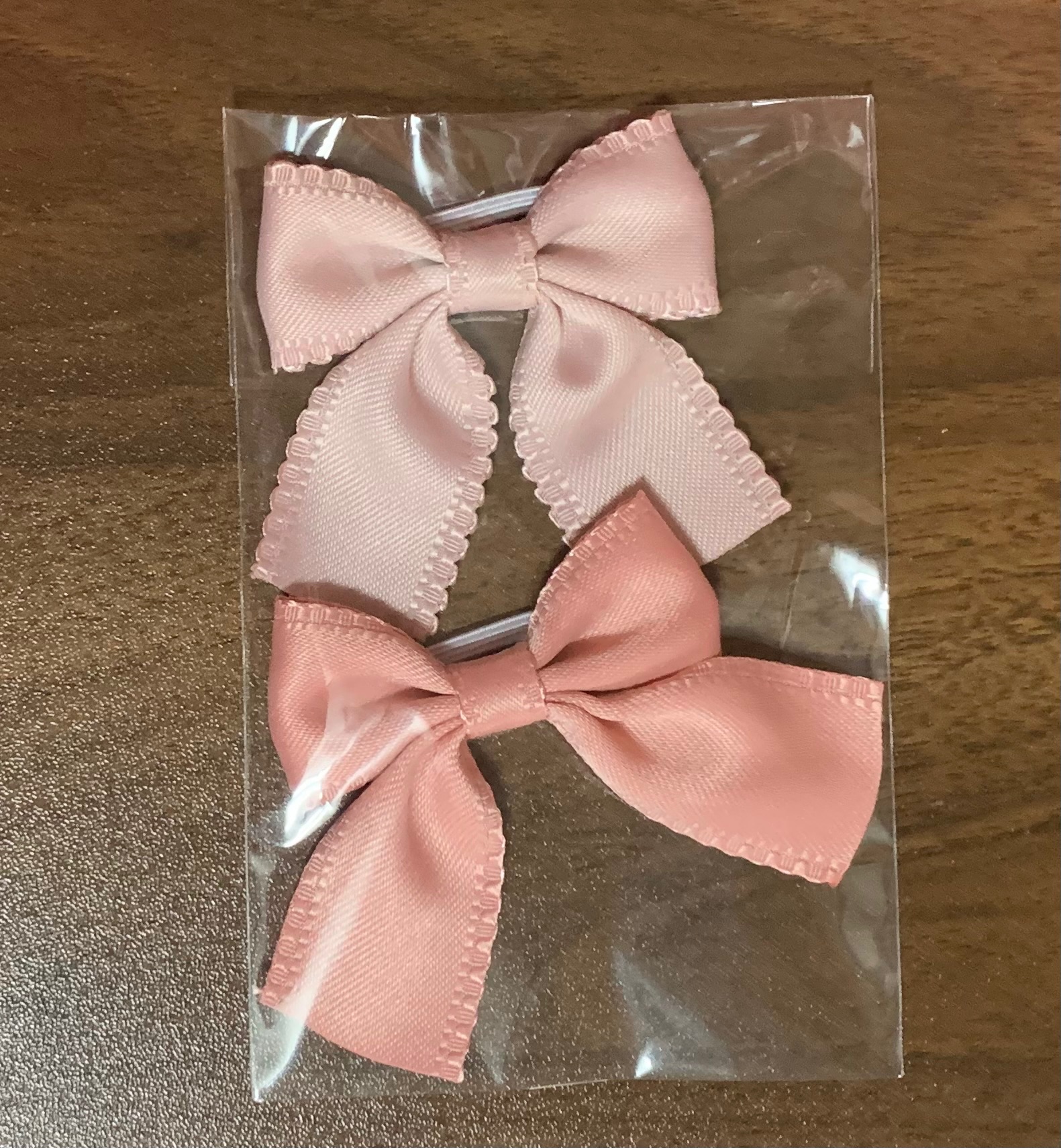 鬆緊帶蝴蝶結 粉