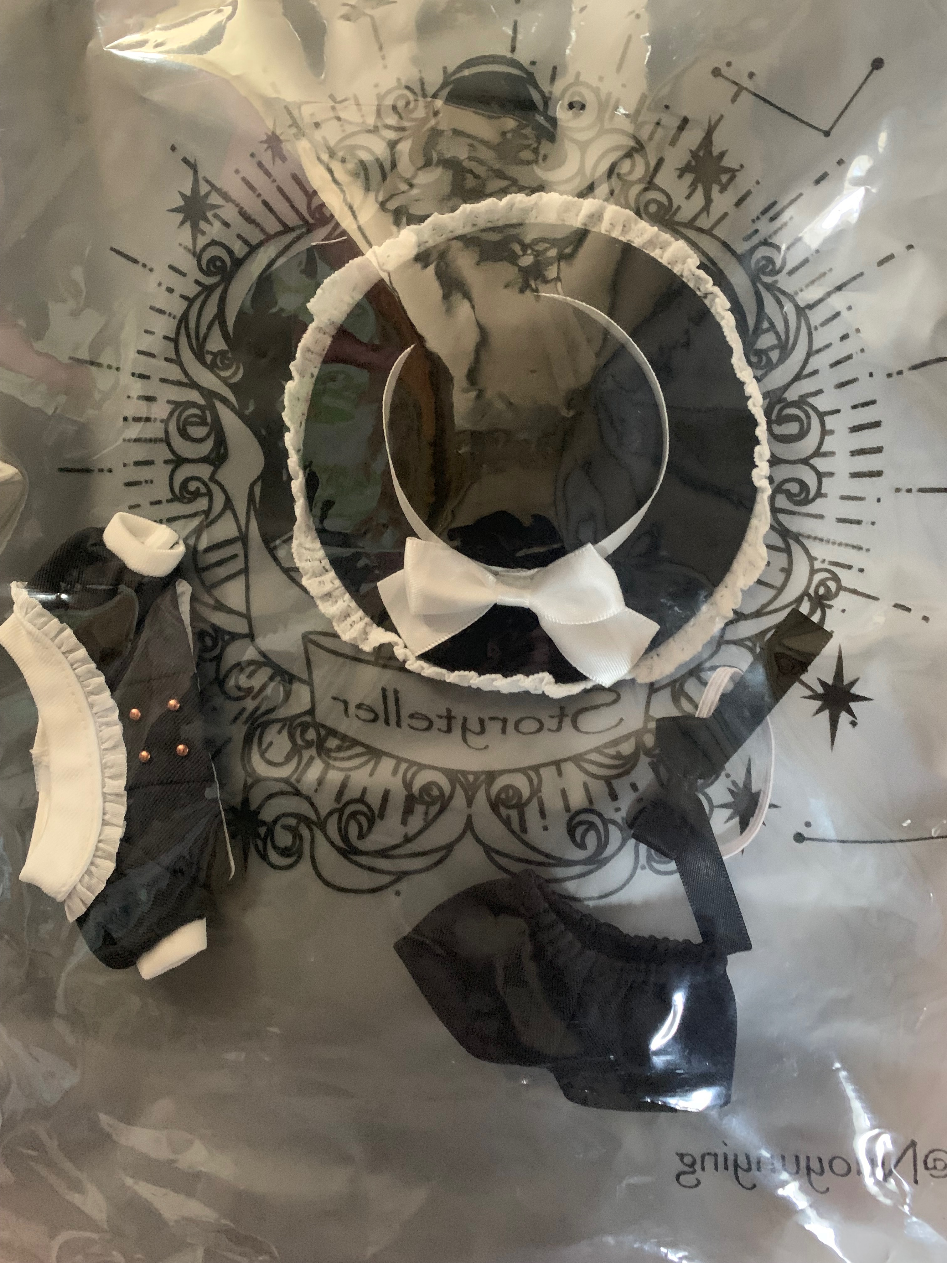 10cm 娃衣 銀緞之誓