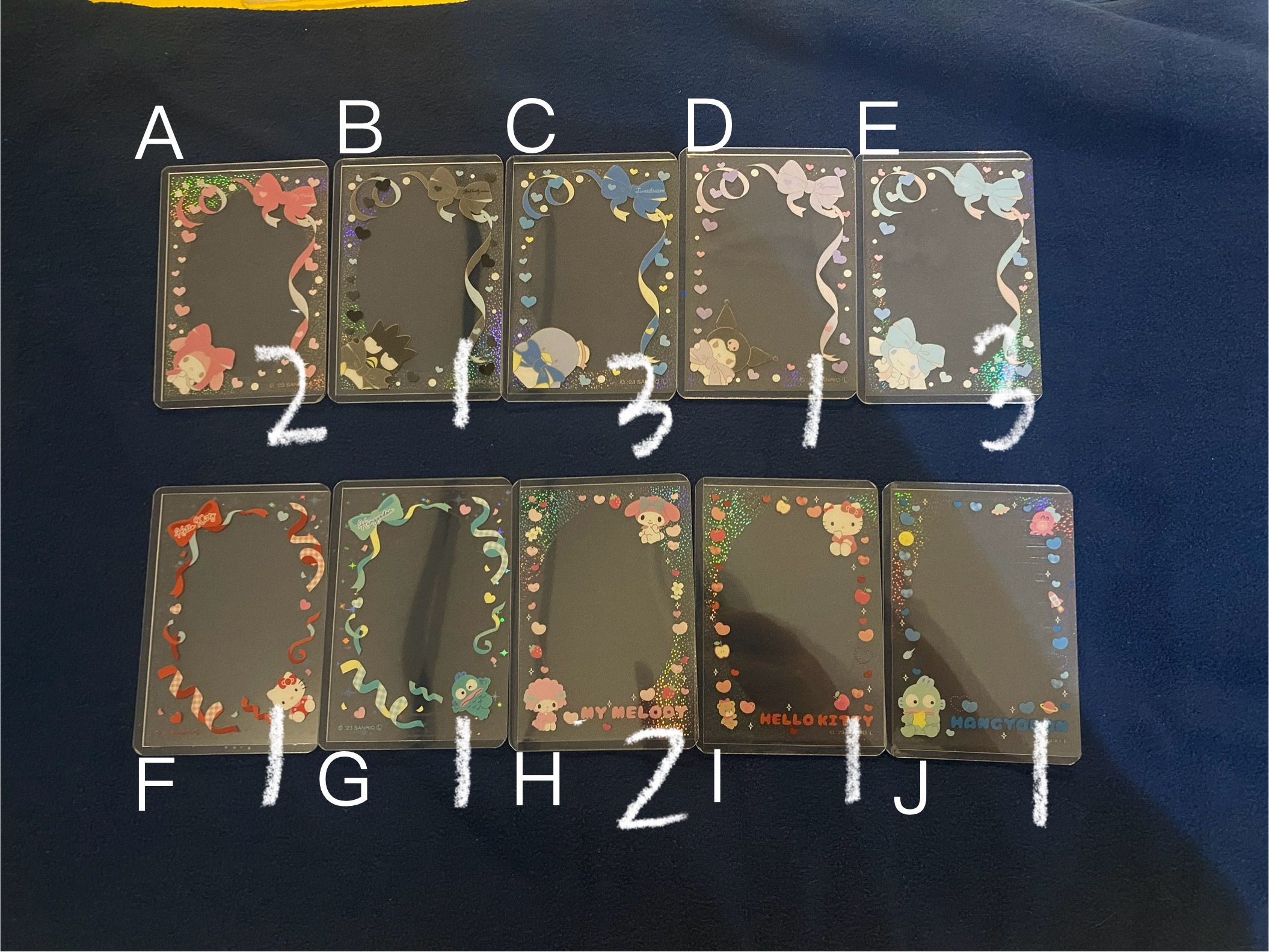日本三麗鷗隨機硬卡套（賭博失敗的產物，也可用帕恰狗換）