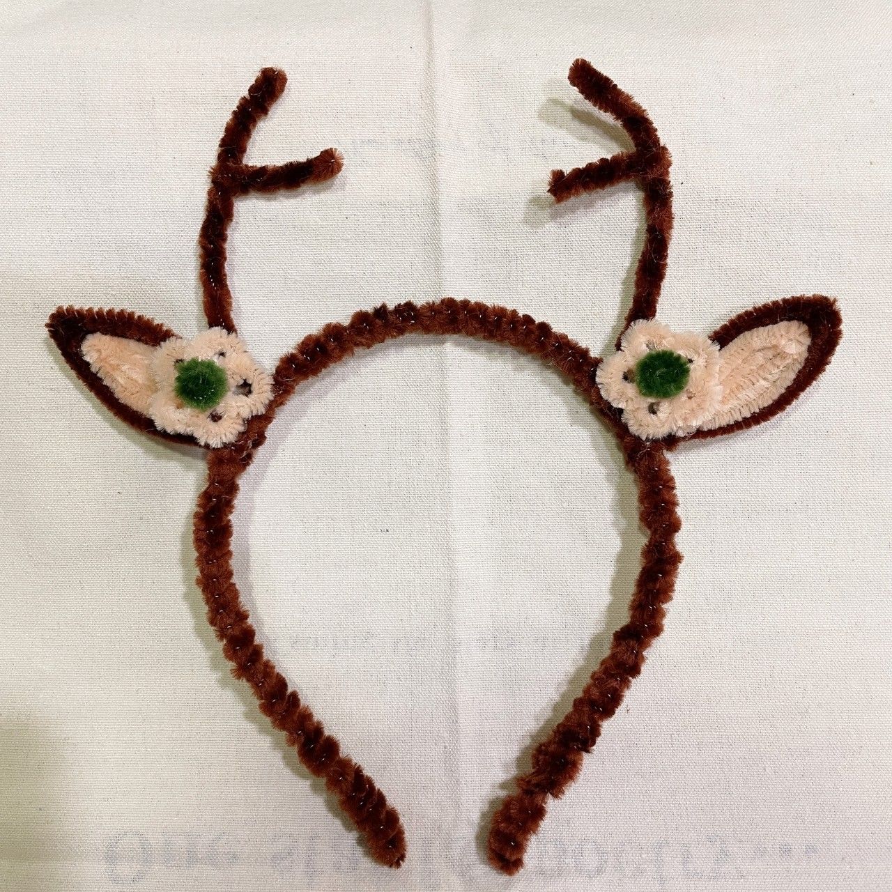 鹿角聖誕髮箍 手工 聖誕節 耶誕節