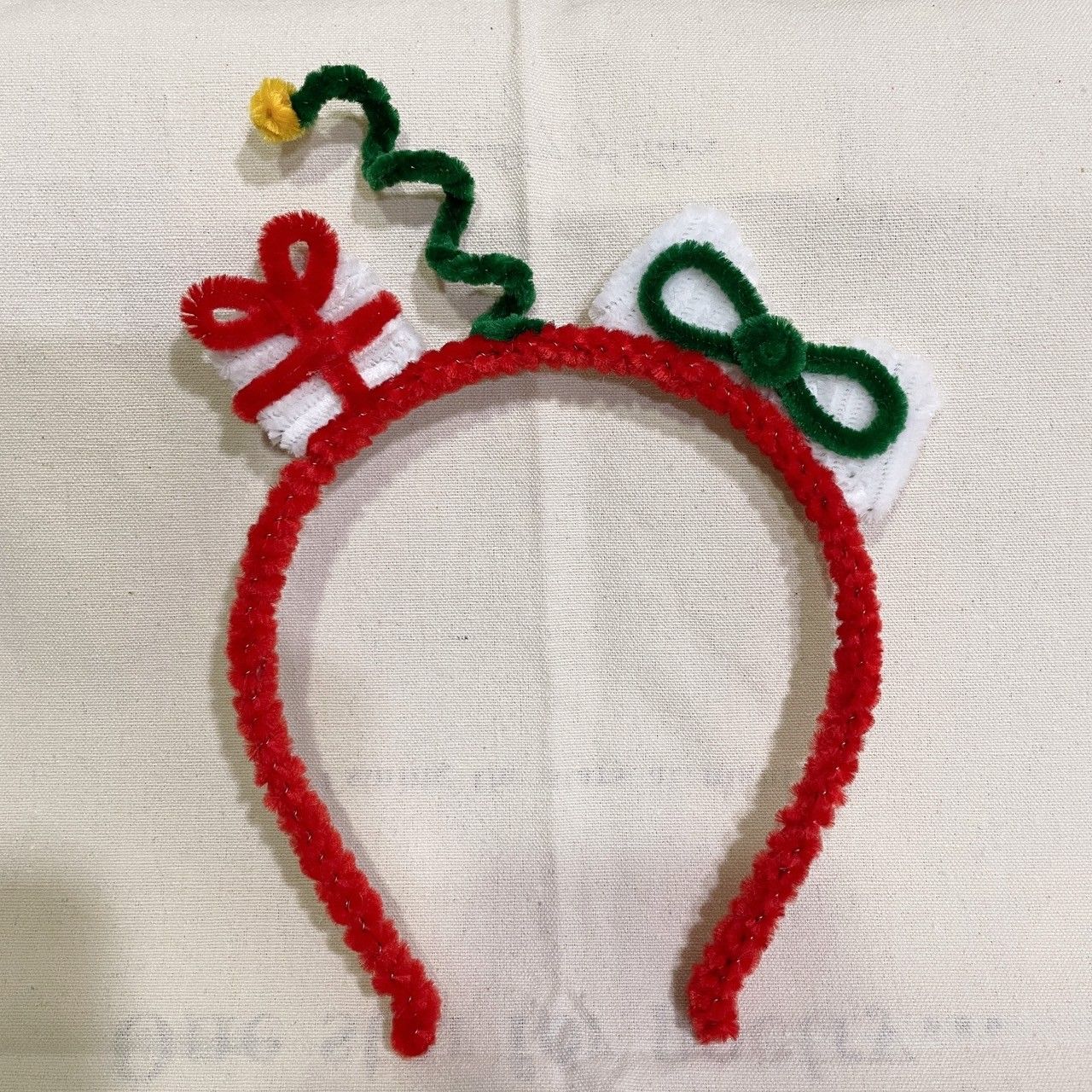 聖誕禮物髮箍 手工 聖誕節 耶誕節