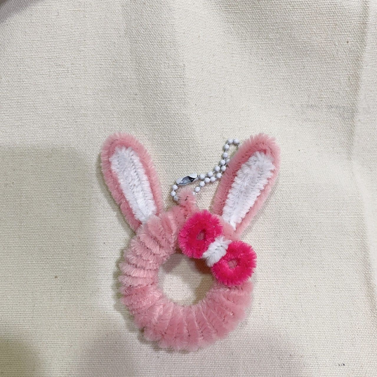 夢幻兔子 鑰匙圈 掛件 吊飾 手工