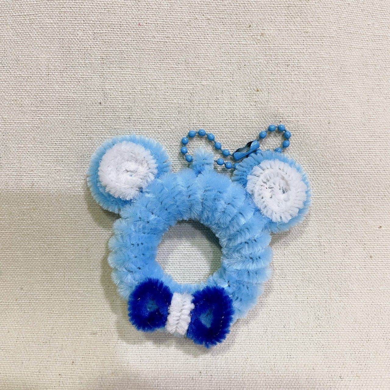 紳士熊熊 鑰匙圈 掛件 吊飾 手工