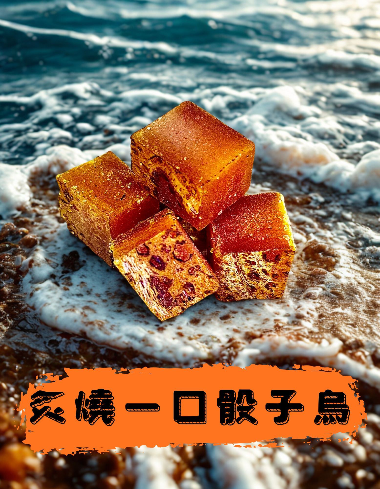 ＜鰻鰻專賣店＞厚切骰子烏魚子一口吃