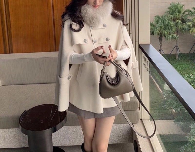 # s.jc24012402w 韓系氣質名媛披肩斗篷