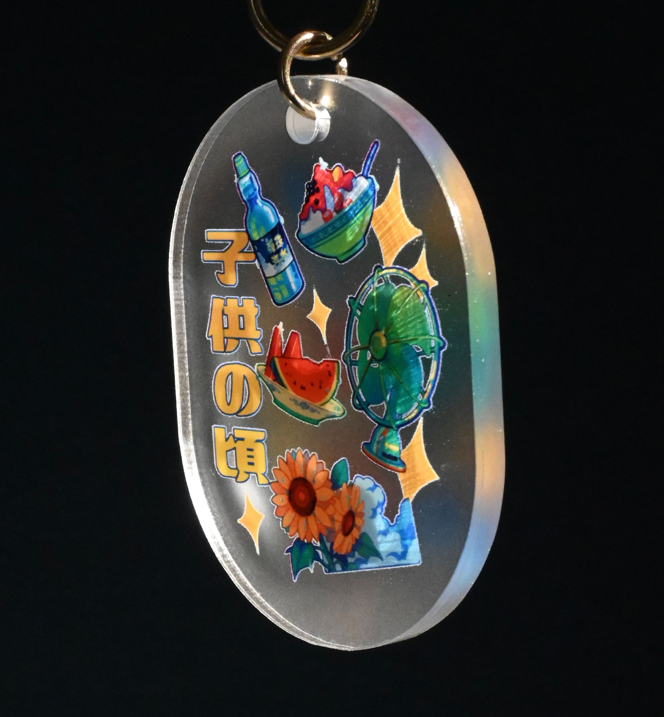 《童年時光》透明吊飾