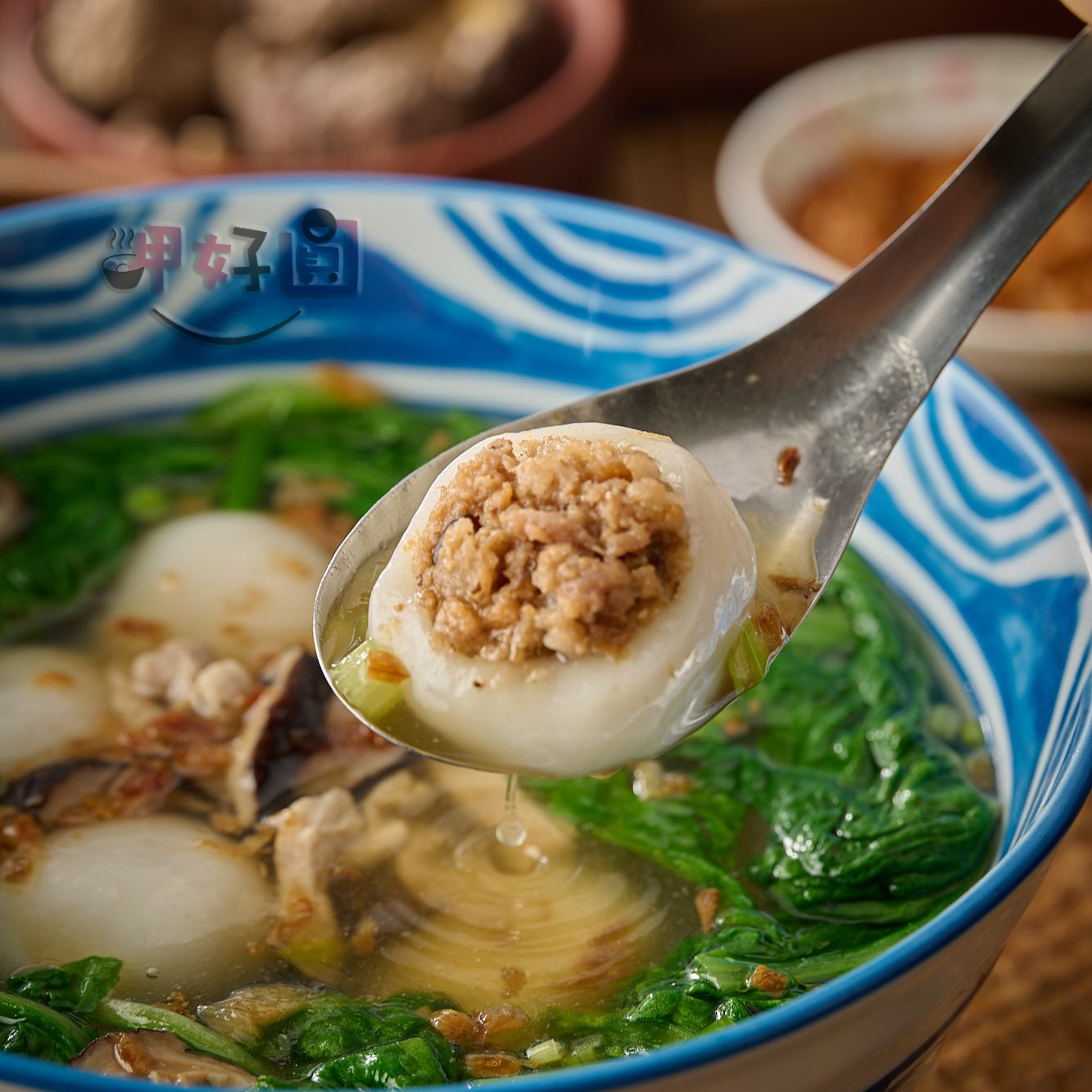 純糯米鮮肉湯圓