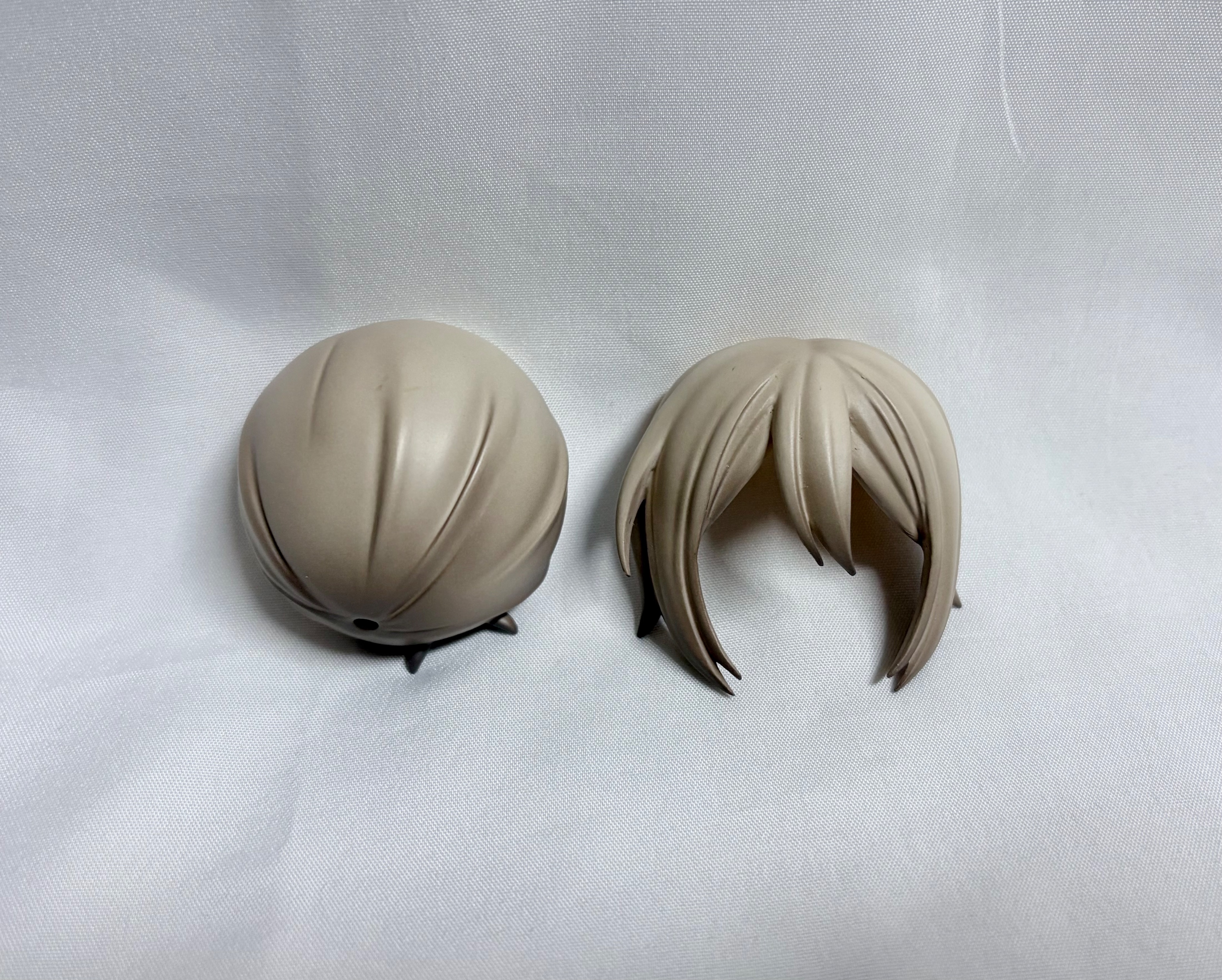 發明家前後髮（缺馬尾）