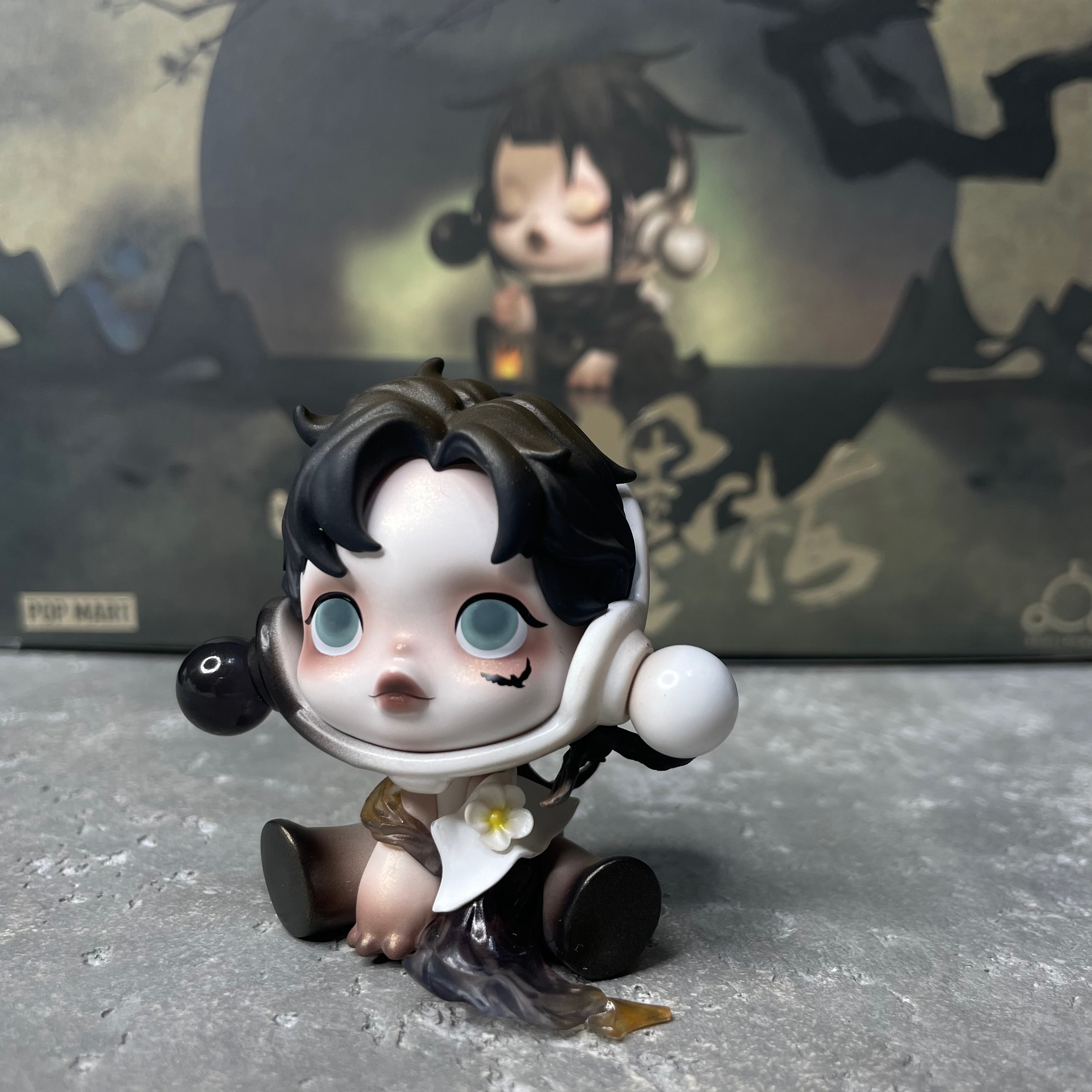 泡泡瑪特 skullpanda 庭前墨梅 盲盒 公仔【確認款】 【台灣現貨】【正版授權】叭布玩具